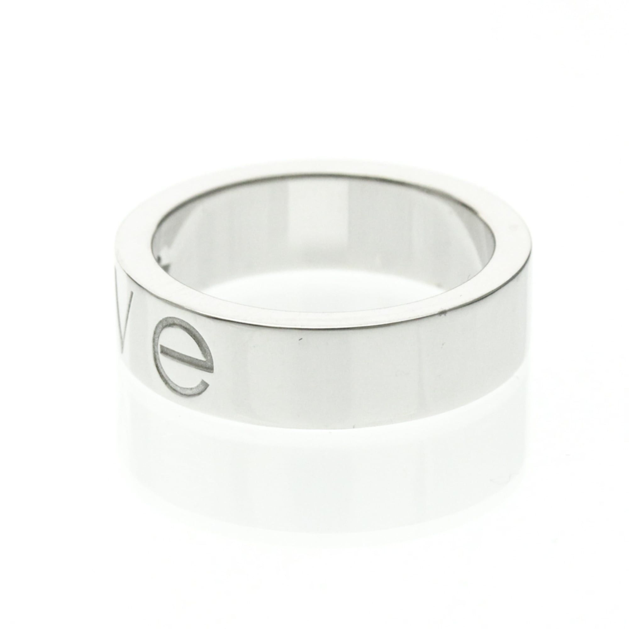 Cartier Cartier Love Ring Christmas Limited Edition 1P Diamond White Gold (18K) Fashion Diamond Band Ring Silver Size ONE SIZE - 2 Thumbnail