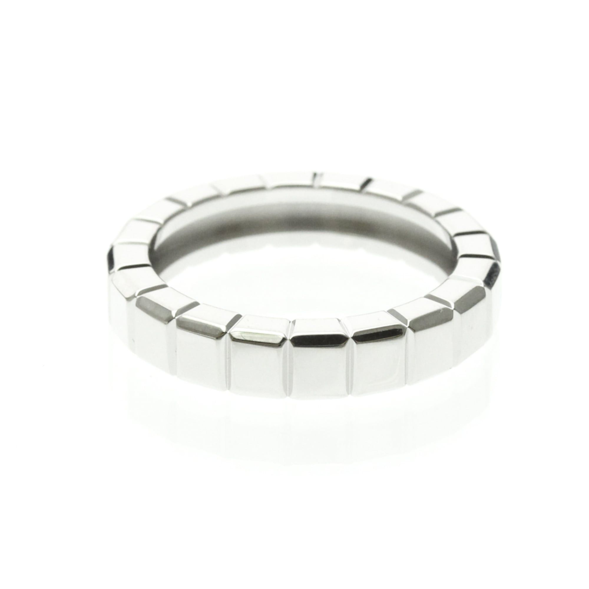 Chopard Chopard Ice Cube Ring 827407 White Gold (18K) Fashion No Stone Band Ring Silver Size ONE SIZE - 3 Thumbnail