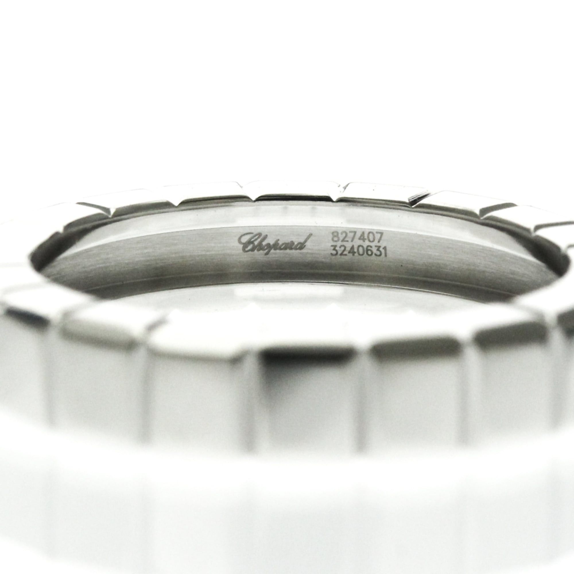 Chopard Chopard Ice Cube Ring 827407 White Gold (18K) Fashion No Stone Band Ring Silver Size ONE SIZE - 5 Thumbnail