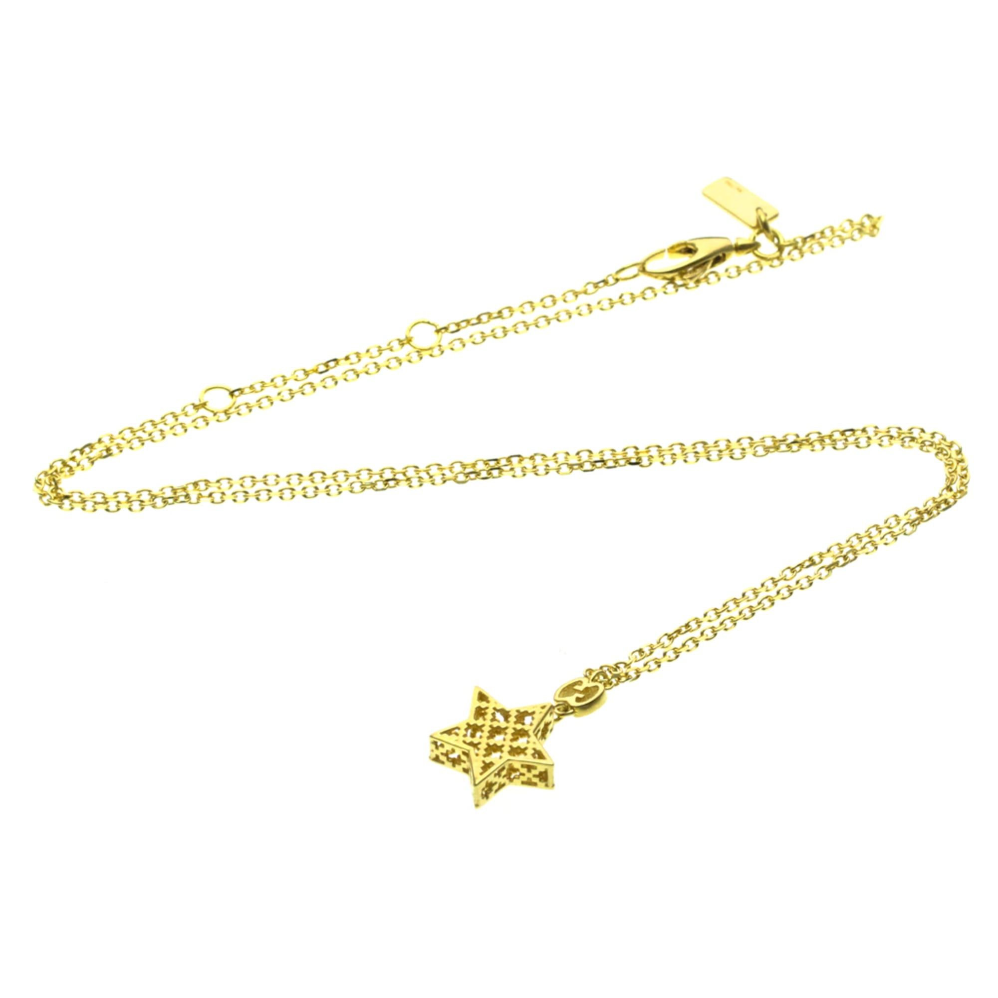 Gucci Gucci Diamantissima Star Necklace Yellow Gold (18K) No Stone Men,Women Fashion Pendant Necklace (Gold) Size ONE SIZE - 12 Thumbnail