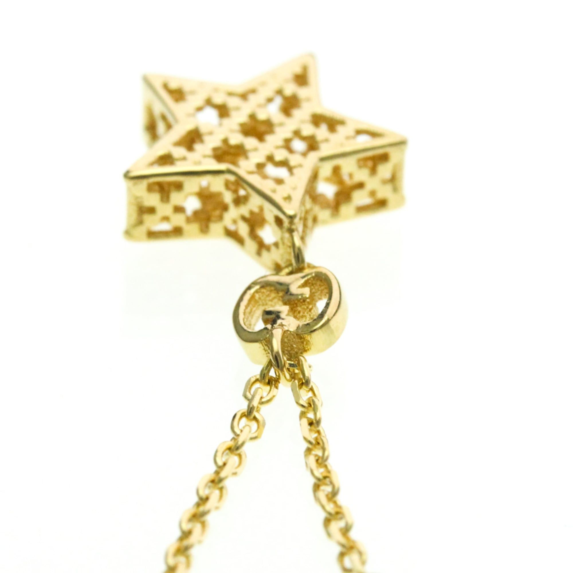 Gucci Gucci Diamantissima Star Necklace Yellow Gold (18K) No Stone Men,Women Fashion Pendant Necklace (Gold) Size ONE SIZE - 6 Thumbnail