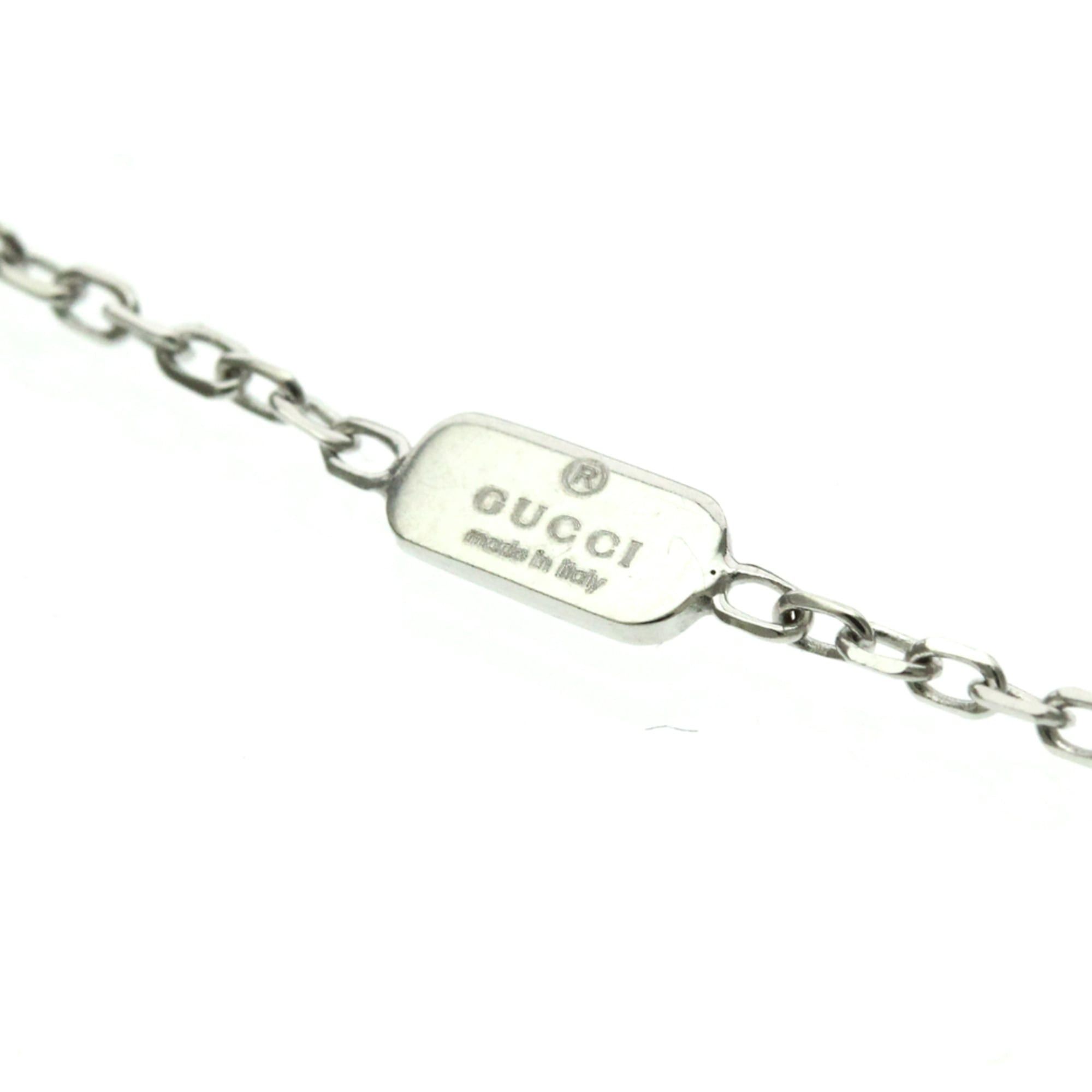 Gucci Gucci Icon Necklace White Gold (18K) No Stone Men,Women Fashion Pendant Necklace (Silver) Size ONE SIZE - 9 Thumbnail