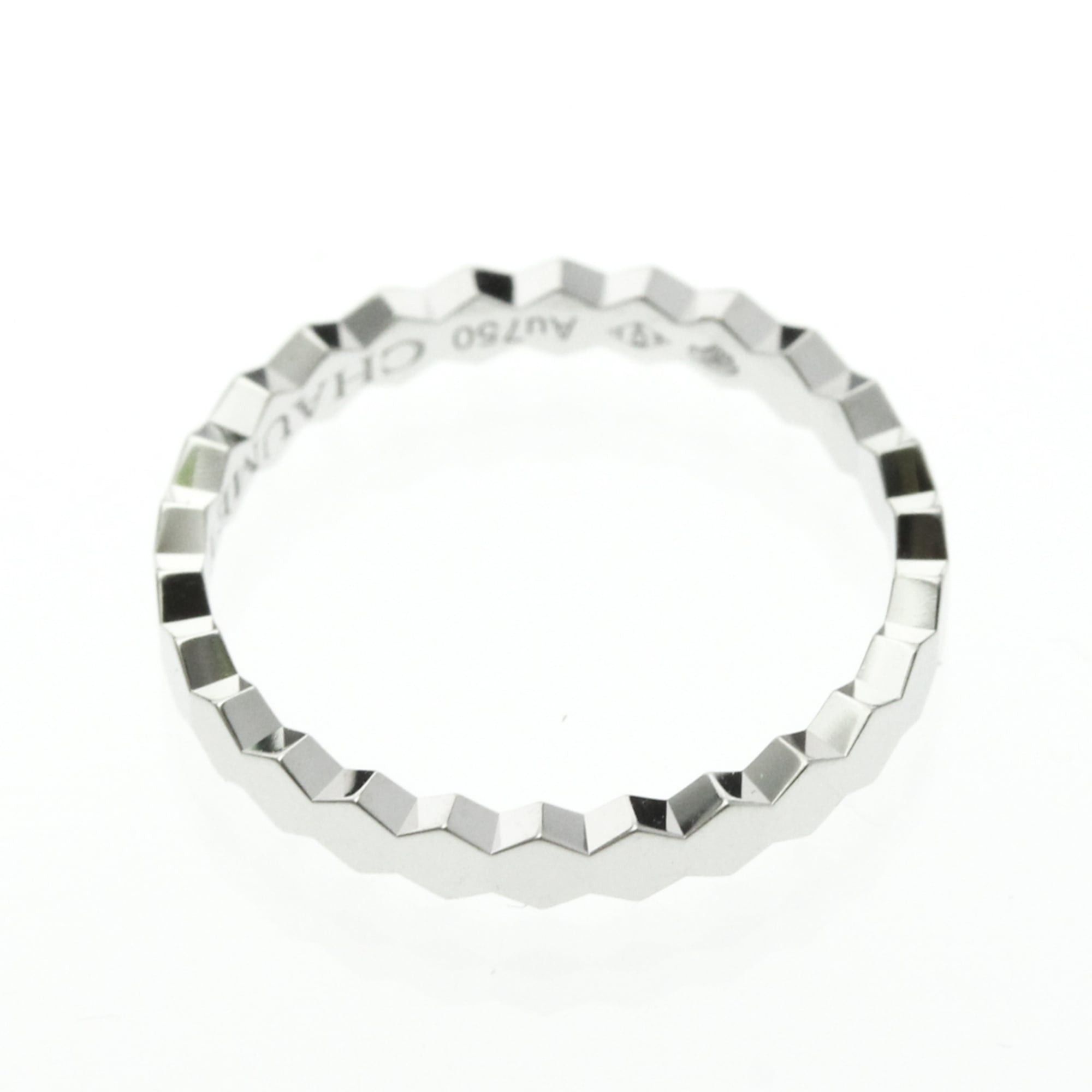 Other Chaumet Be My Love Honeycomb Ring 081930-049 White Gold (18K) Fashion No Stone Band Ring Silver Size ONE SIZE - 9 Thumbnail
