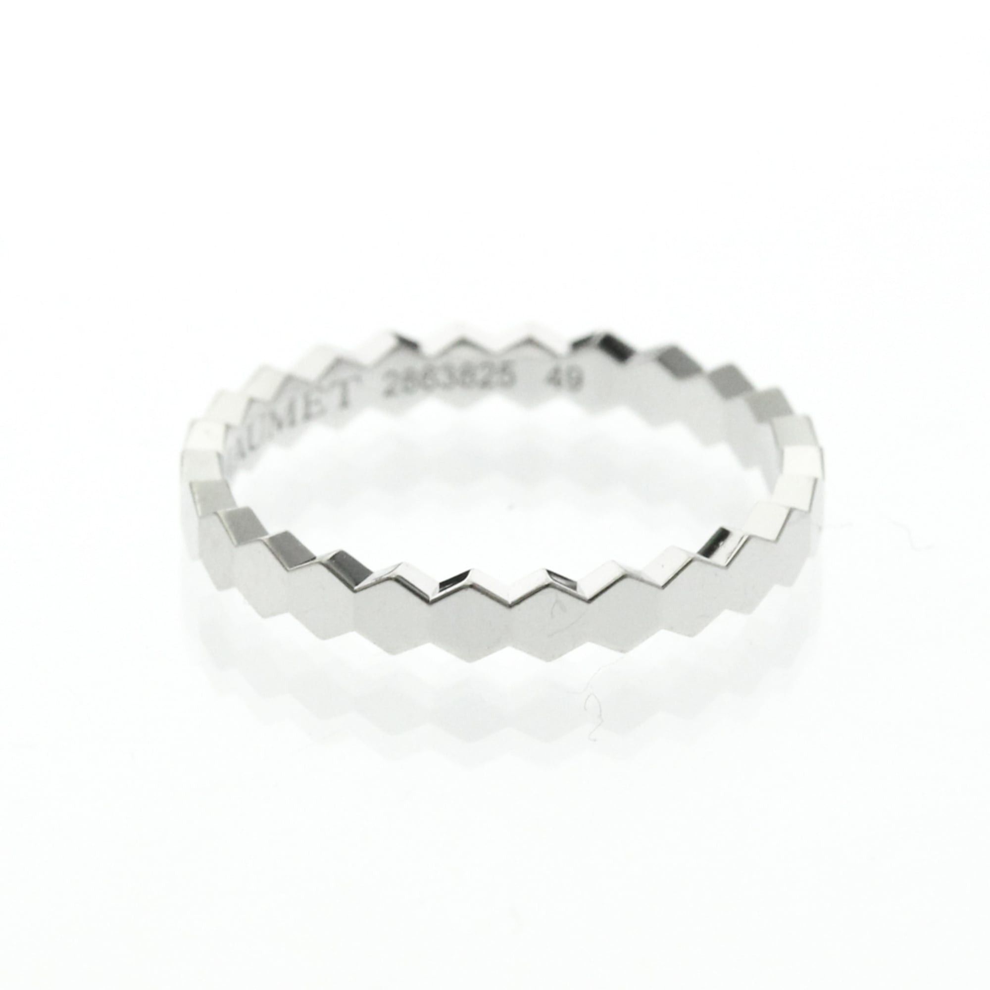 Other Chaumet Be My Love Honeycomb Ring 081930-049 White Gold (18K) Fashion No Stone Band Ring Silver Size ONE SIZE - 4 Thumbnail