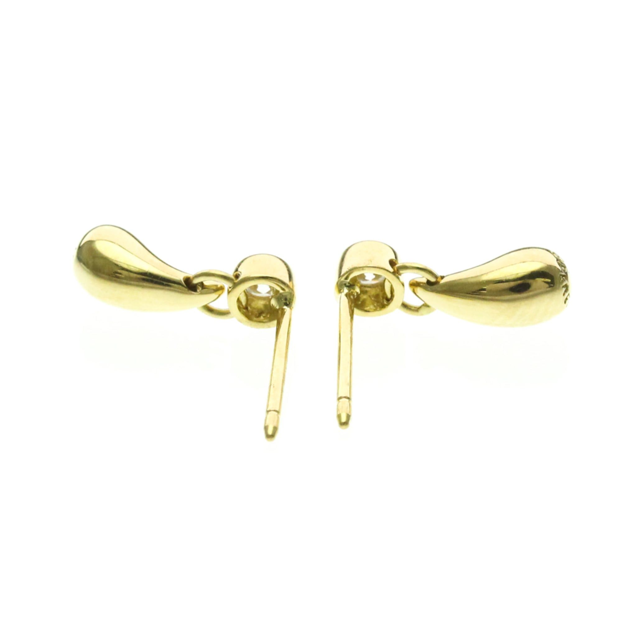 Tiffany & Co. Tiffany Teardrop Diamond Earrings Diamond Yellow Gold (18K) Drop Earrings Gold Size ONE SIZE - 5 Thumbnail