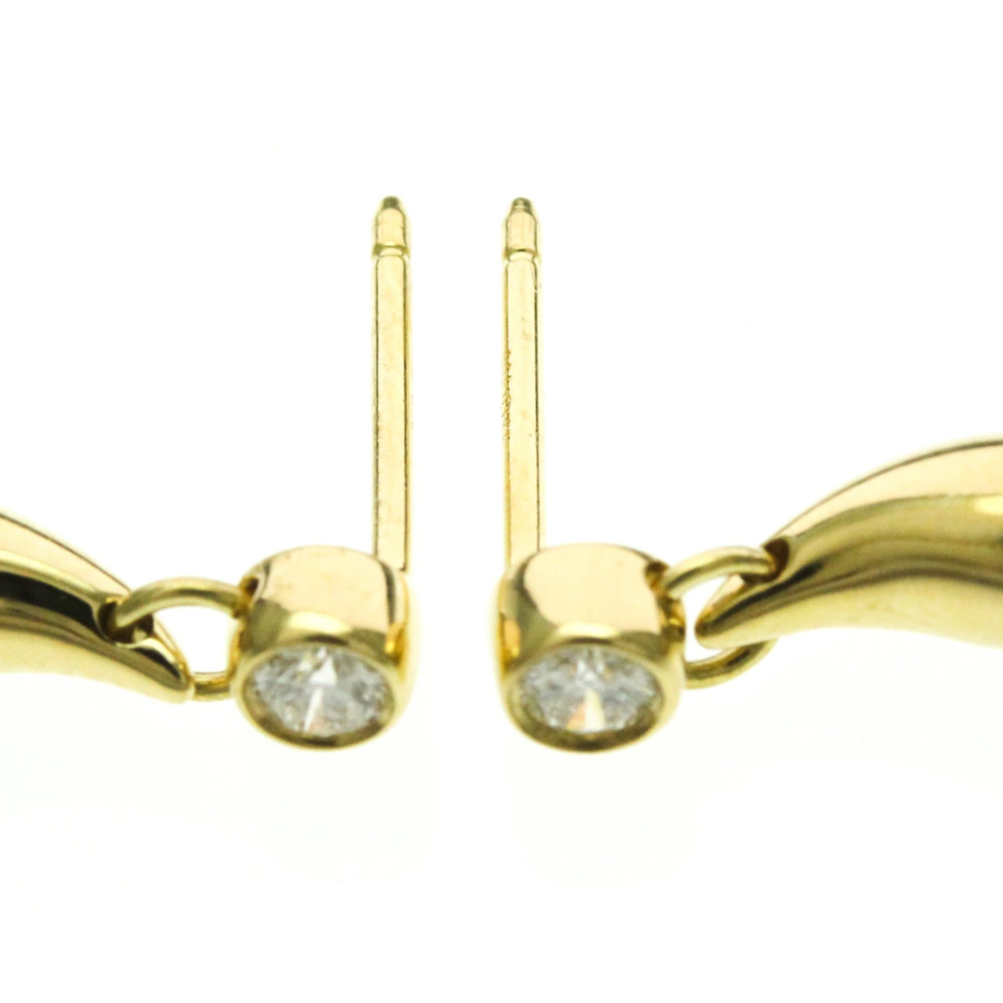 Tiffany & Co. Tiffany Teardrop Diamond Earrings Diamond Yellow Gold (18K) Drop Earrings Gold Size ONE SIZE - 7 Thumbnail