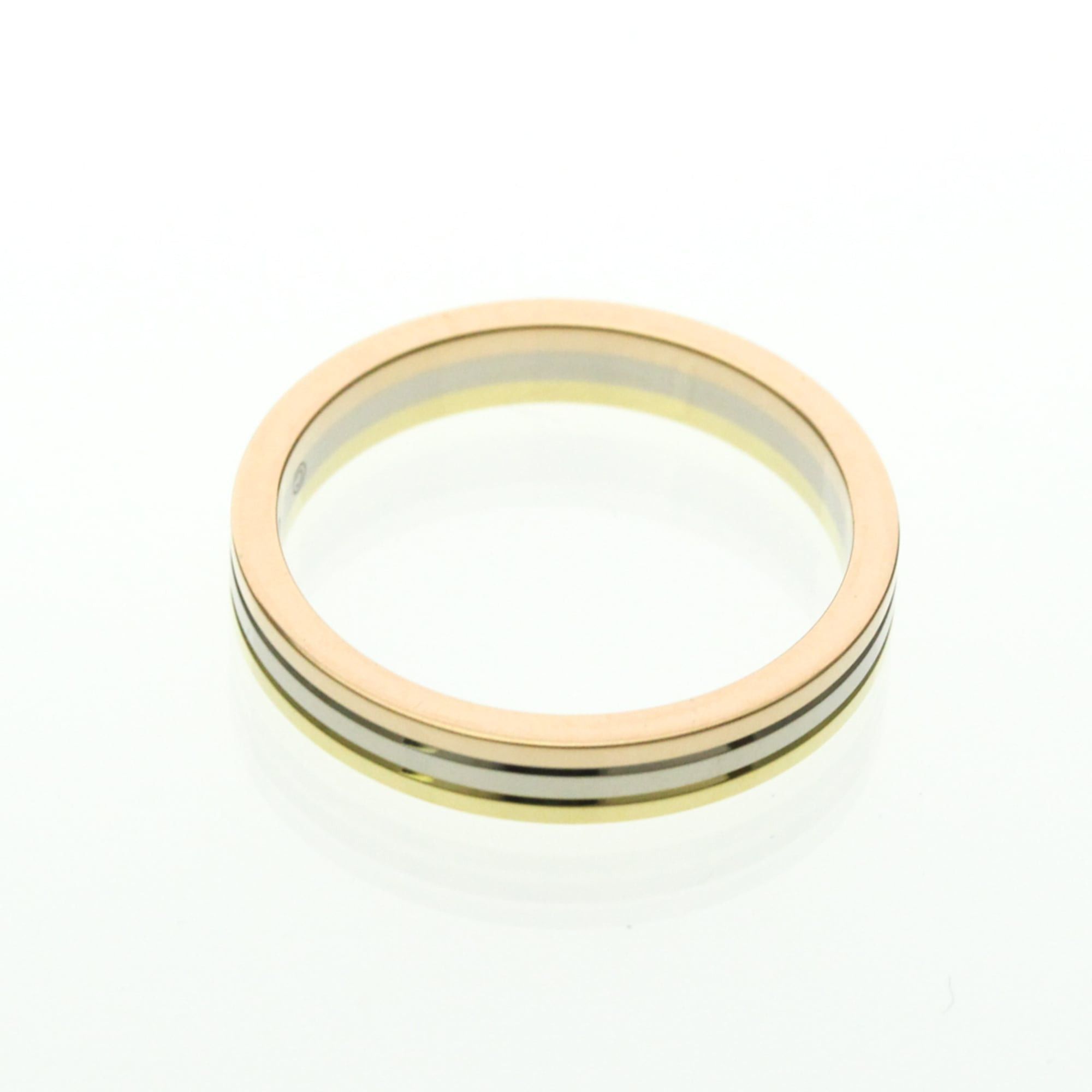 Cartier Cartier Vendôme Ring Yellow Gold (18K),Pink Gold (18K),White Gold (18K) Fashion No Stone Band Ring Gold Size ONE SIZE - 9 Thumbnail