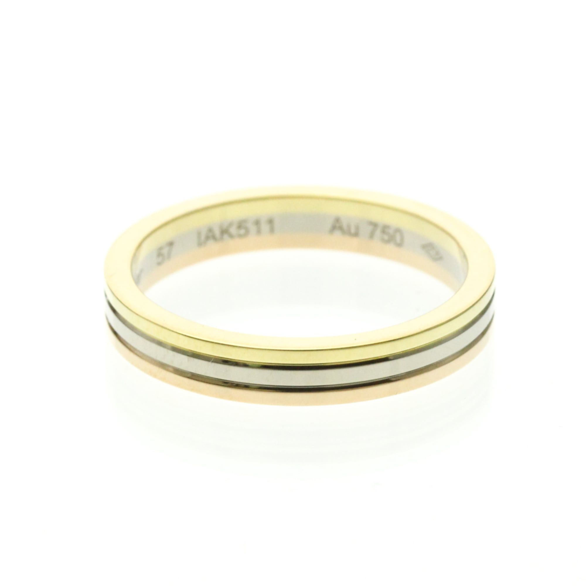 Cartier Cartier Vendôme Ring Yellow Gold (18K),Pink Gold (18K),White Gold (18K) Fashion No Stone Band Ring Gold Size ONE SIZE - 4 Thumbnail