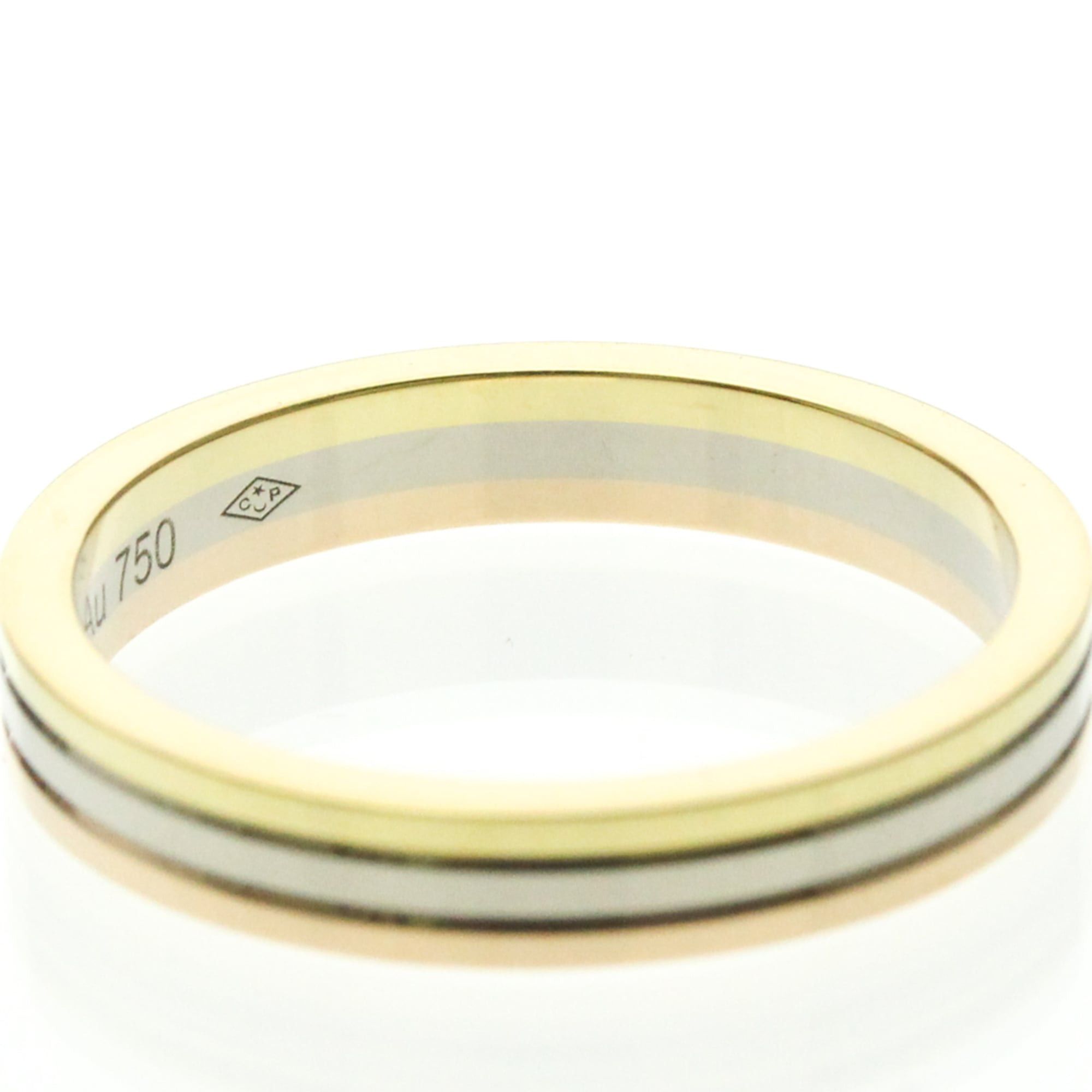 Cartier Cartier Vendôme Ring Yellow Gold (18K),Pink Gold (18K),White Gold (18K) Fashion No Stone Band Ring Gold Size ONE SIZE - 7 Thumbnail