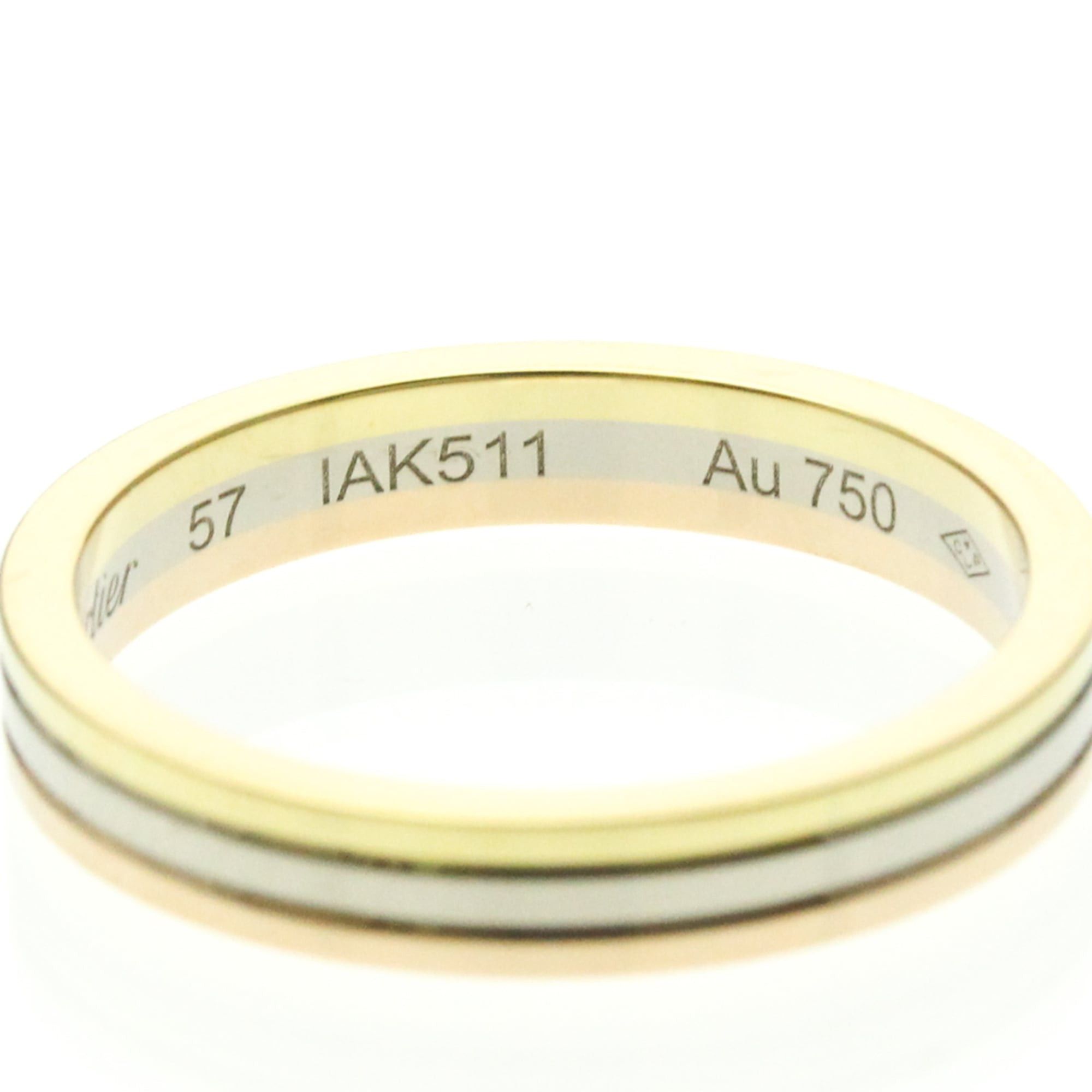Cartier Cartier Vendôme Ring Yellow Gold (18K),Pink Gold (18K),White Gold (18K) Fashion No Stone Band Ring Gold Size ONE SIZE - 6 Thumbnail