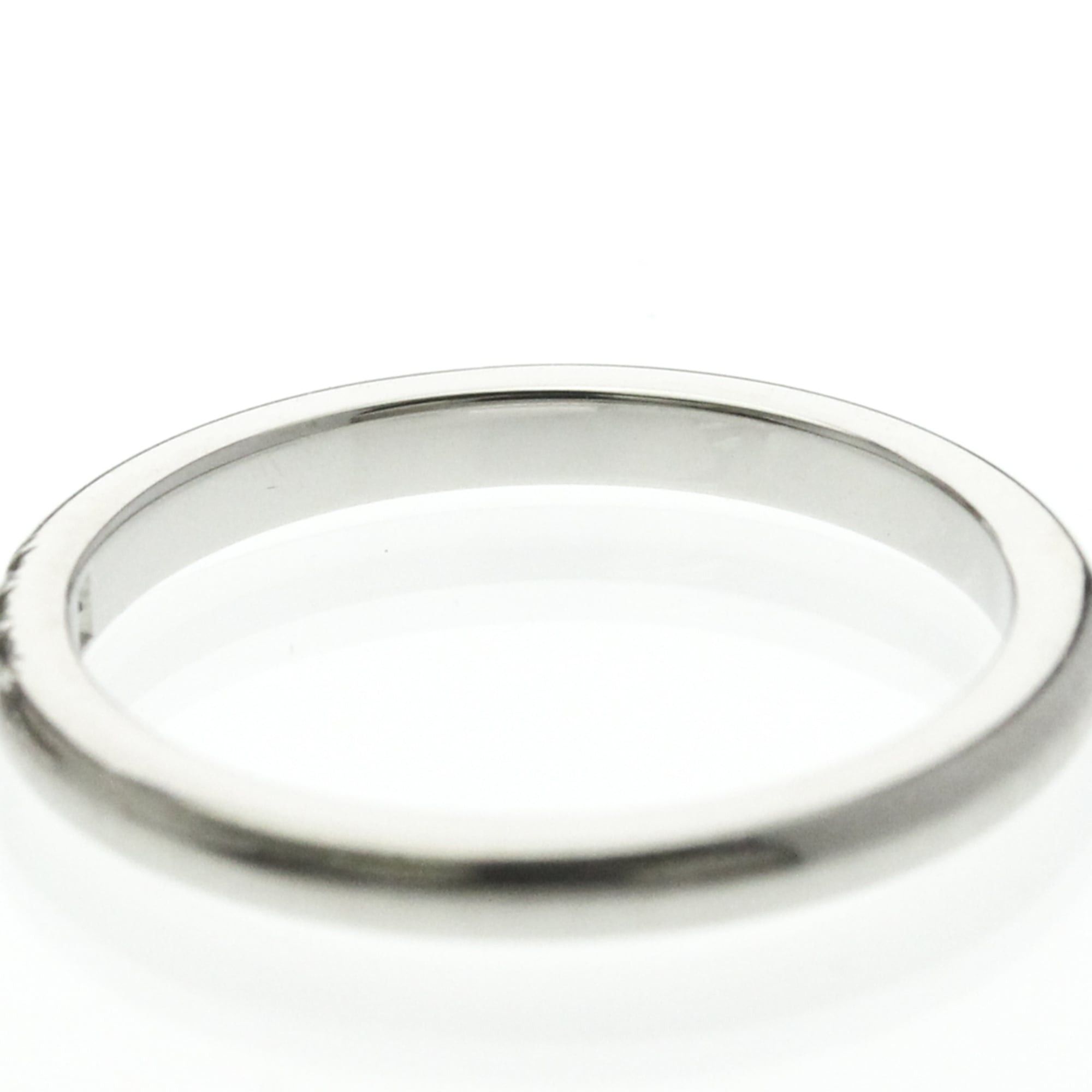 Tiffany & Co. Tiffany Forever Wedding 3P Diamond Platinum Fashion Diamond Band Ring Silver Size ONE SIZE - 6 Thumbnail