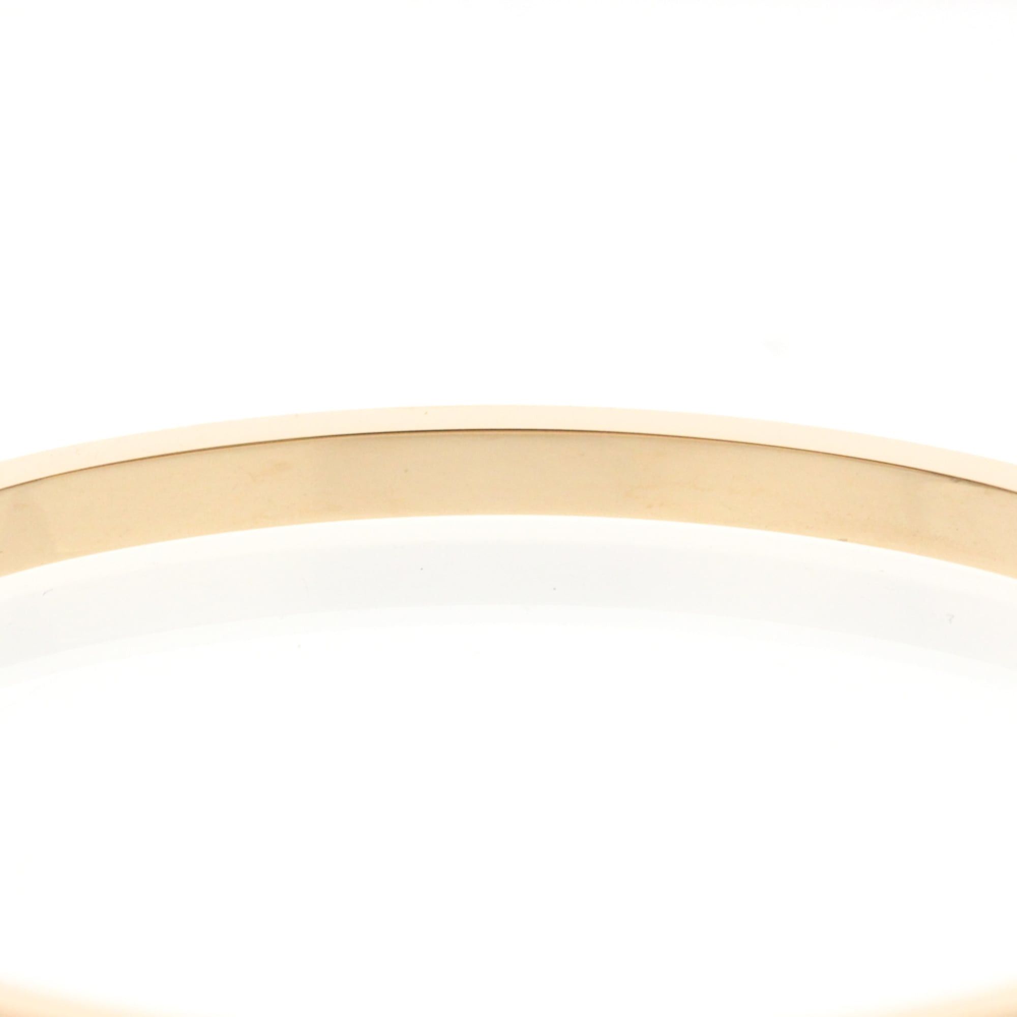 Cartier Cartier Love Bracelet SM Pink Gold (18K) No Stone Bangle Pink Gold Size ONE SIZE - 8 Thumbnail
