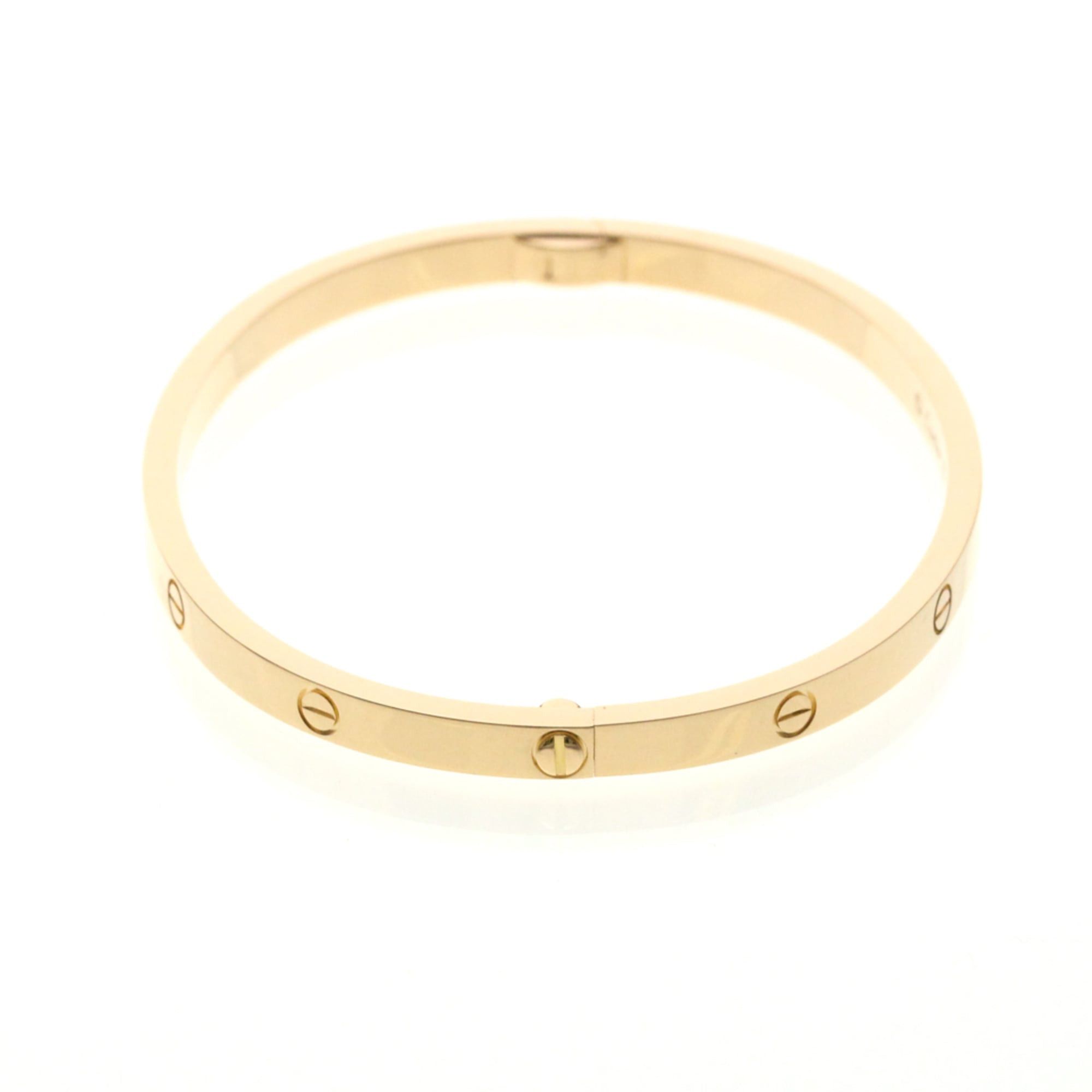 Cartier Cartier Love Bracelet SM Pink Gold (18K) No Stone Bangle Pink Gold Size ONE SIZE - 2 Thumbnail