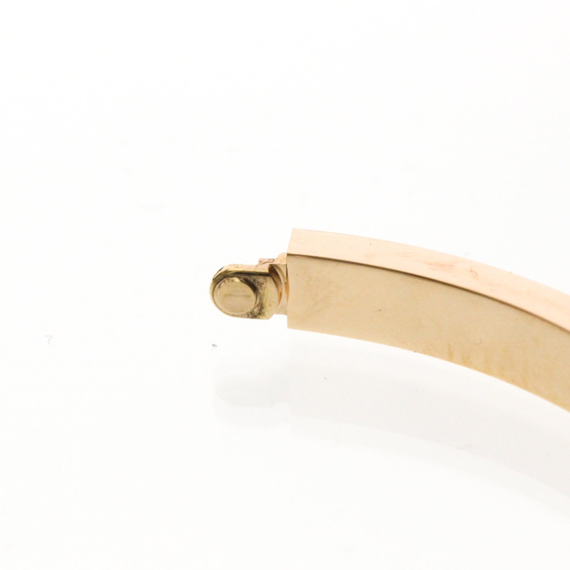 Cartier Cartier Love Bracelet SM Pink Gold (18K) No Stone Bangle Pink Gold Size ONE SIZE - 12 Thumbnail