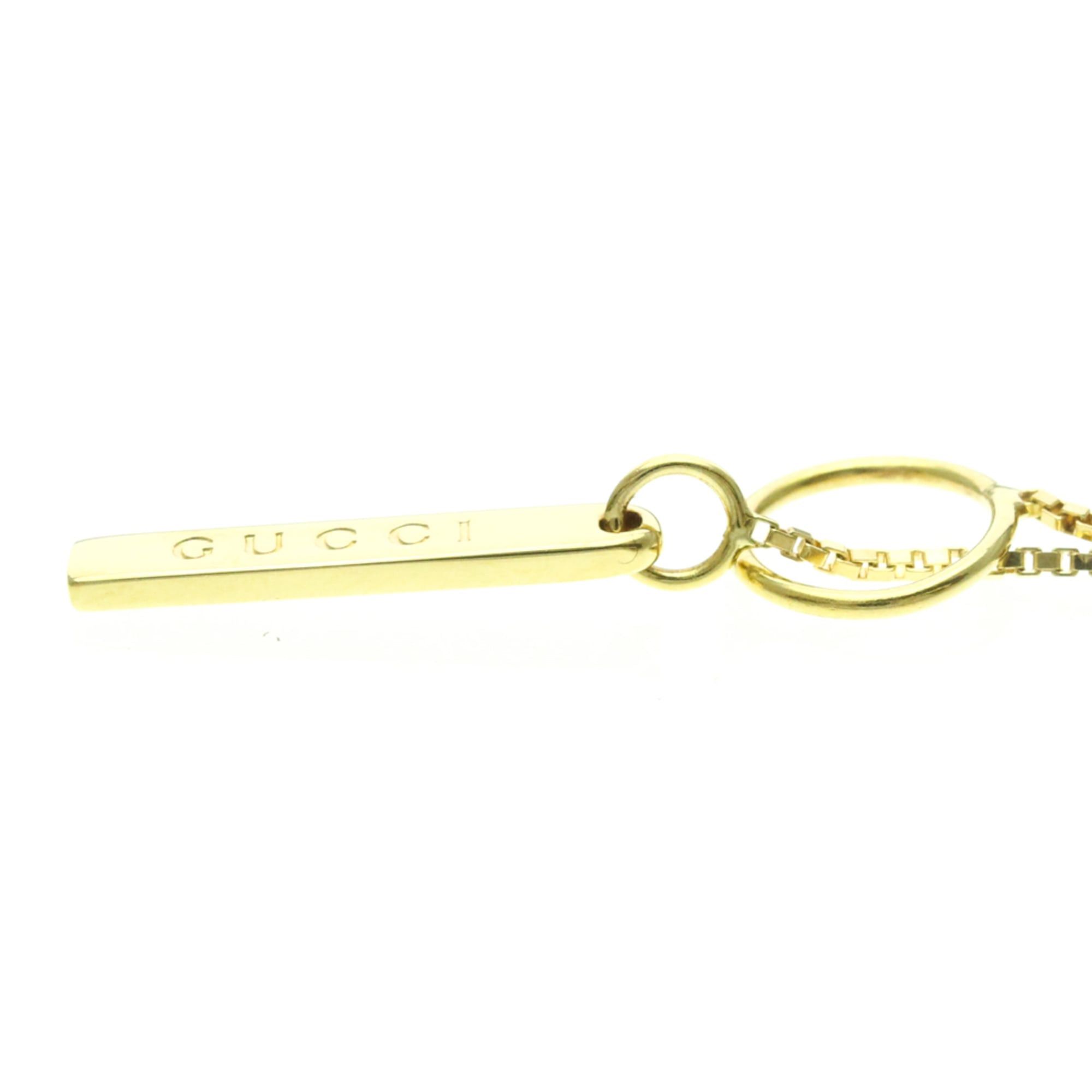Gucci Gucci Lariat Necklace Yellow Gold (18K) No Stone Men,Women Fashion Pendant Necklace (Gold) Size ONE SIZE - 3 Thumbnail