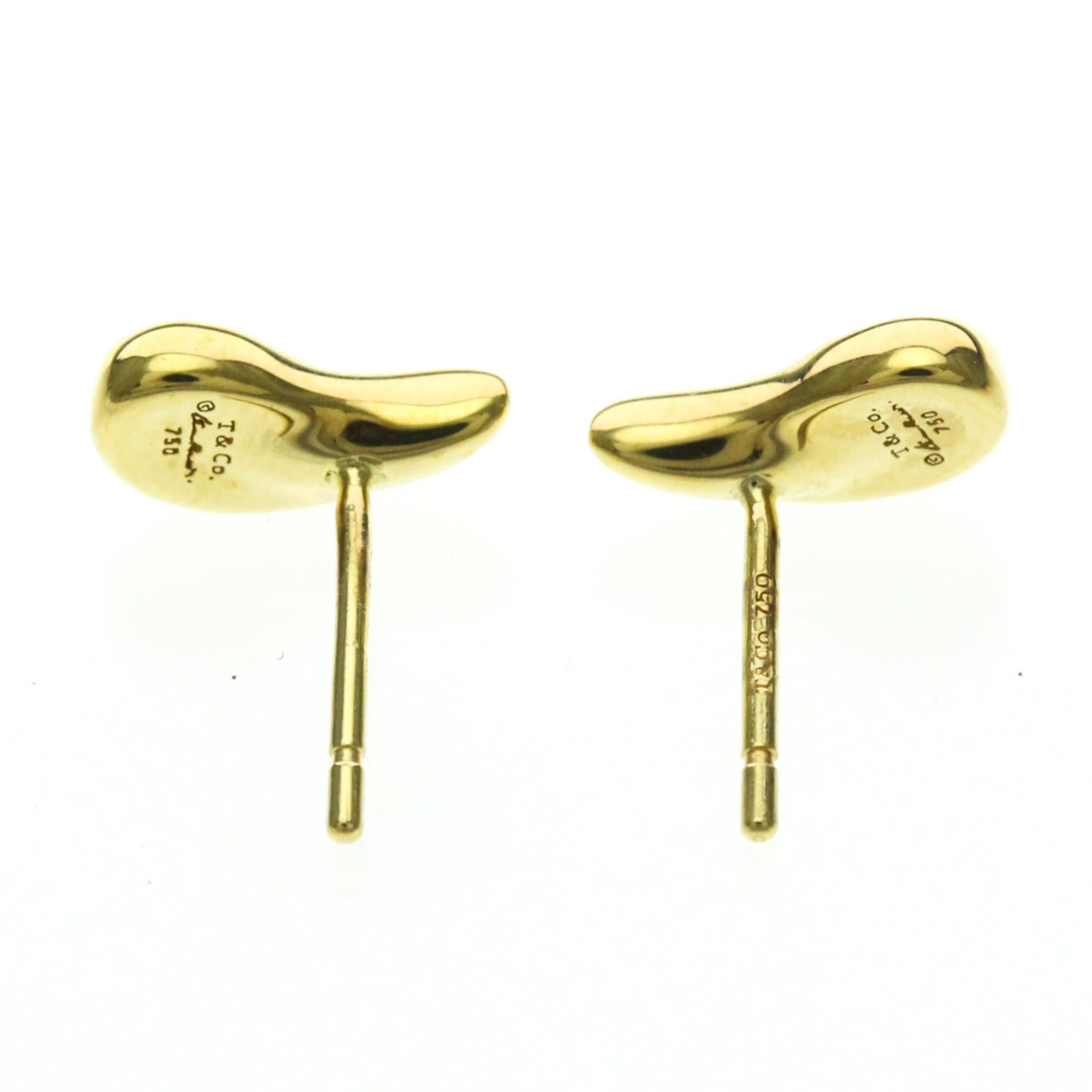 Tiffany & Co. Tiffany Teardrop Earrings No Stone Yellow Gold (18K) Stud Earrings Gold Size ONE SIZE - 6 Thumbnail