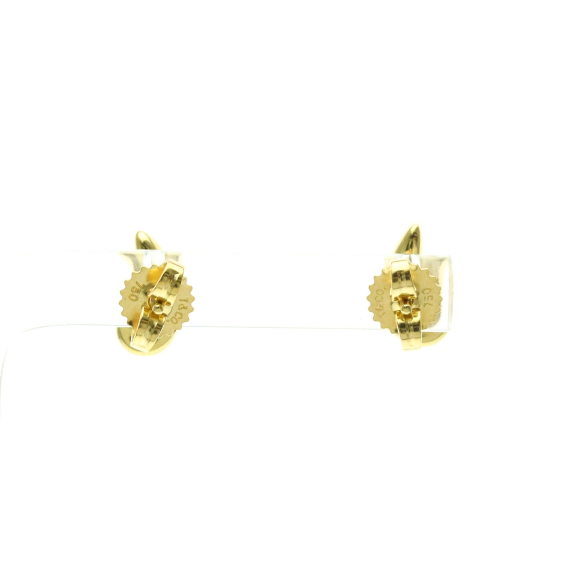 Tiffany & Co. Tiffany Teardrop Earrings No Stone Yellow Gold (18K) Stud Earrings Gold Size ONE SIZE - 2 Thumbnail