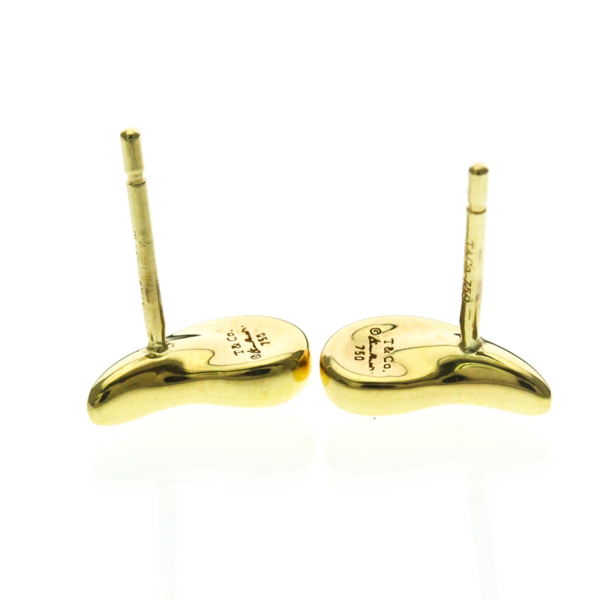Tiffany & Co. Tiffany Teardrop Earrings No Stone Yellow Gold (18K) Stud Earrings Gold Size ONE SIZE - 9 Thumbnail