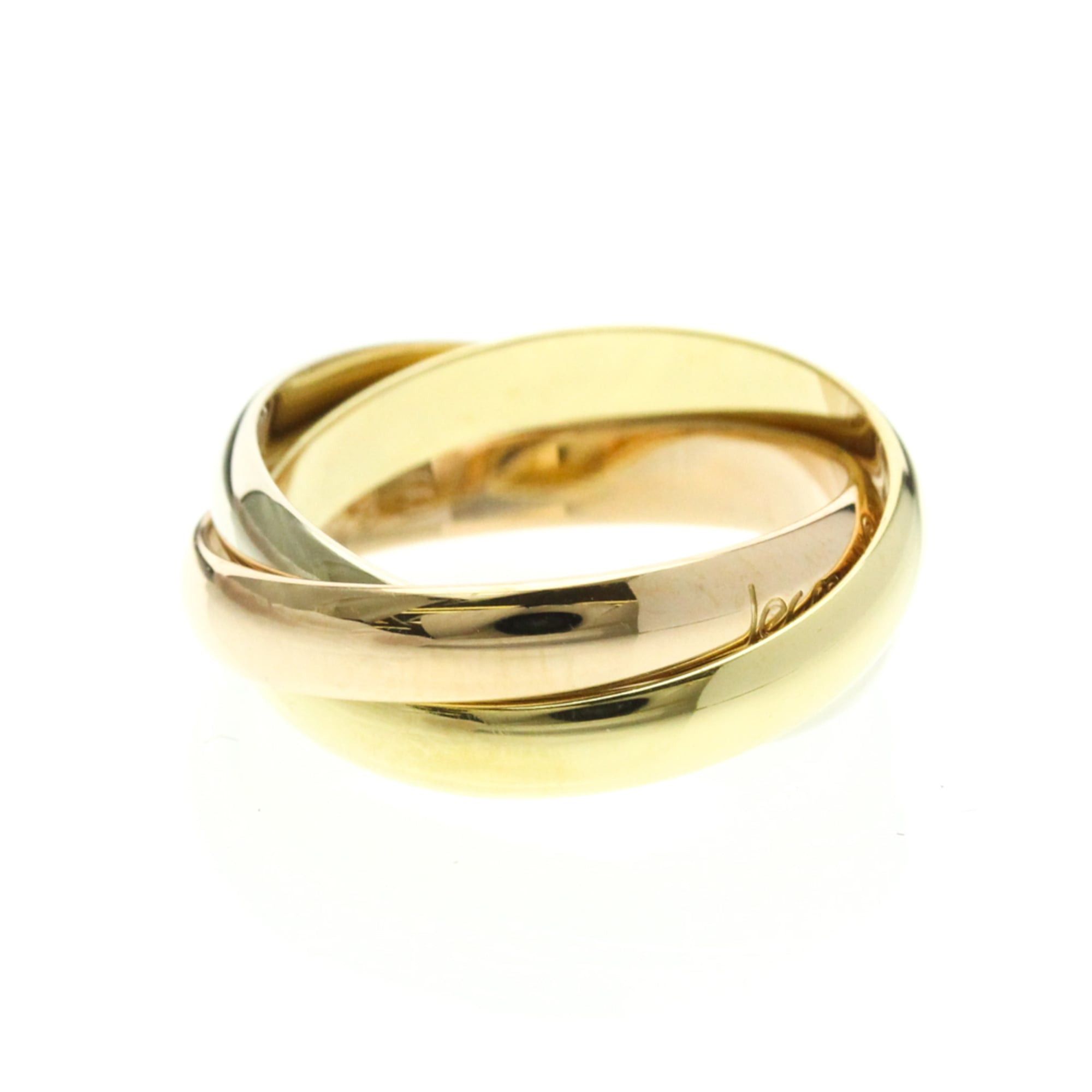 Cartier Cartier Trinity Yellow Gold (18K),Pink Gold (18K),White Gold (18K) Fashion No Stone Band Ring Gold Size ONE SIZE - 4 Thumbnail