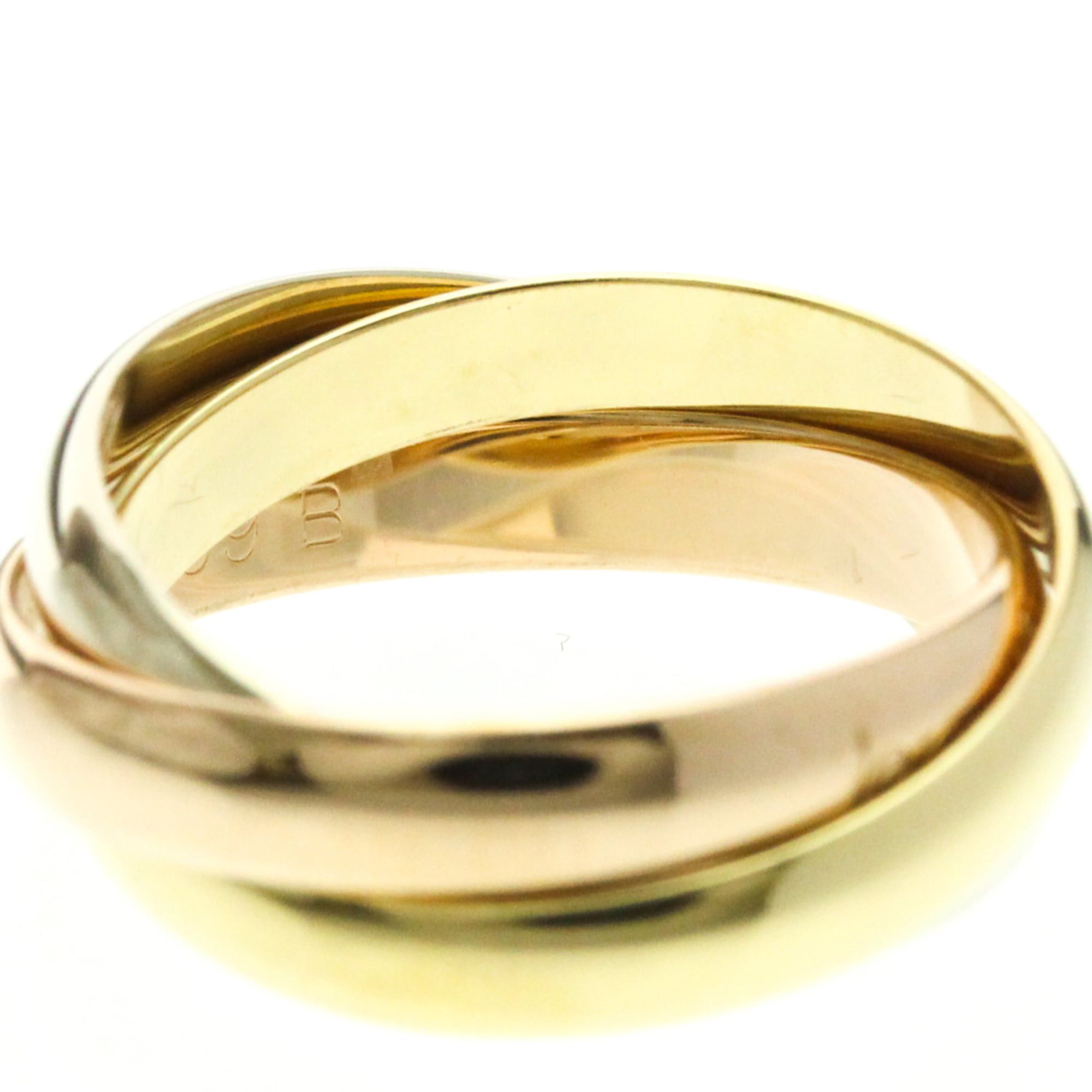 Cartier Cartier Trinity Yellow Gold (18K),Pink Gold (18K),White Gold (18K) Fashion No Stone Band Ring Gold Size ONE SIZE - 5 Thumbnail