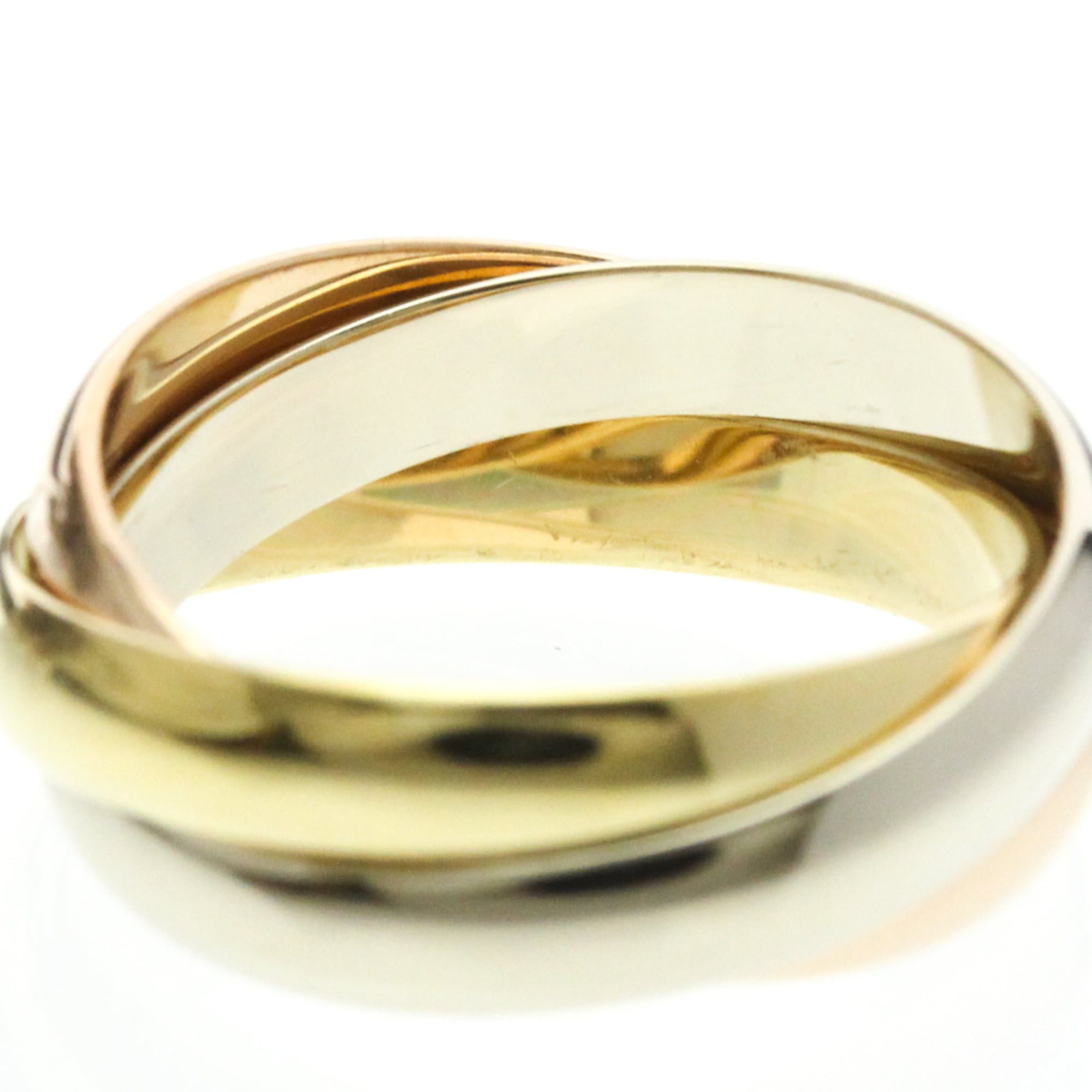Cartier Cartier Trinity Yellow Gold (18K),Pink Gold (18K),White Gold (18K) Fashion No Stone Band Ring Gold Size ONE SIZE - 8 Thumbnail