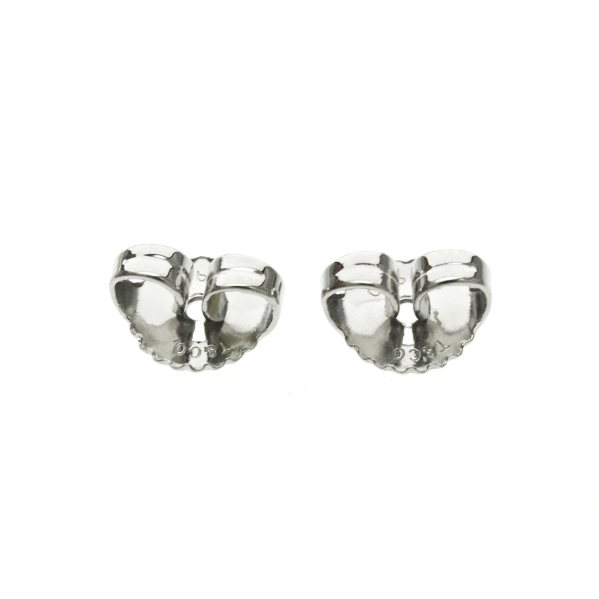 Tiffany & Co. Tiffany Teardrop Earrings No Stone Platinum Stud Earrings Silver Size ONE SIZE - 3 Thumbnail