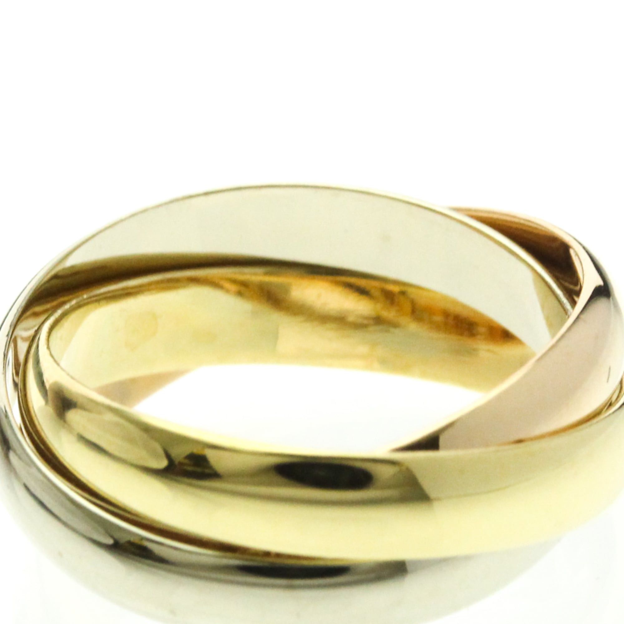 Cartier Cartier Trinity Yellow Gold (18K),Pink Gold (18K),White Gold (18K) Fashion No Stone Band Ring Gold Size ONE SIZE - 5 Thumbnail