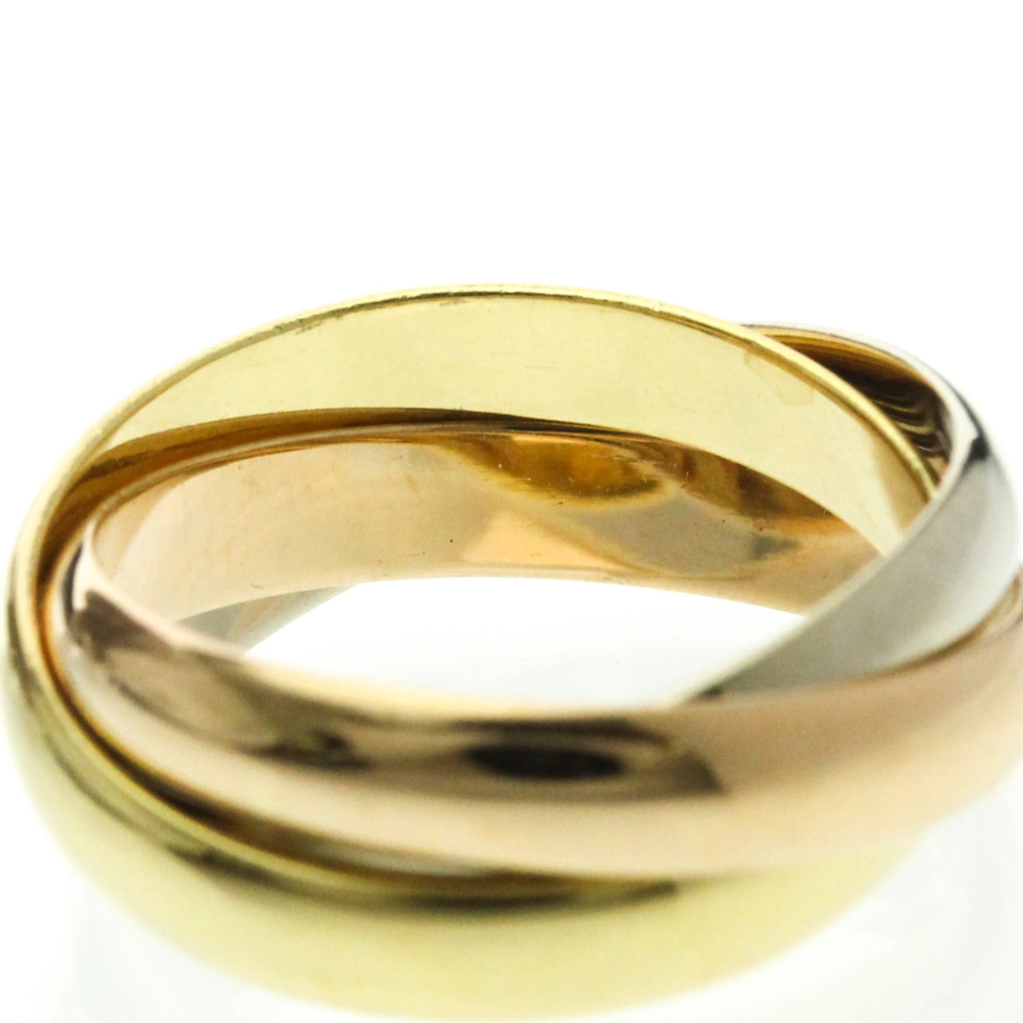 Cartier Cartier Trinity Yellow Gold (18K),Pink Gold (18K),White Gold (18K) Fashion No Stone Band Ring Gold Size ONE SIZE - 6 Thumbnail