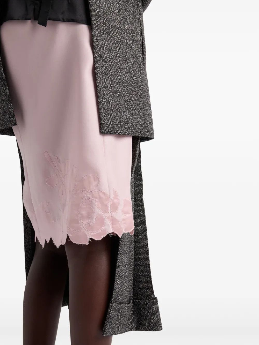 Prada Wool Weave Midi Skirt Women Size 30" / US 8 / IT 44 - 5 Thumbnail