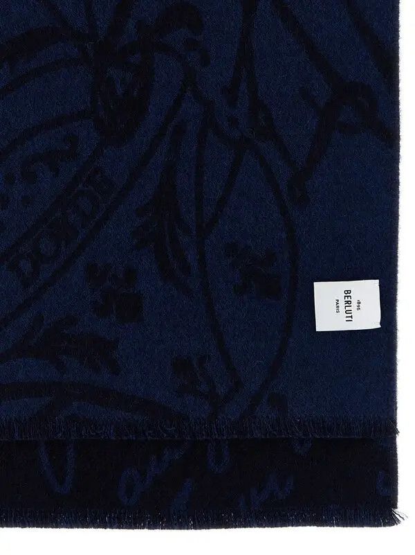 Berluti Scritto' Scarf Size ONE SIZE - 2 Thumbnail