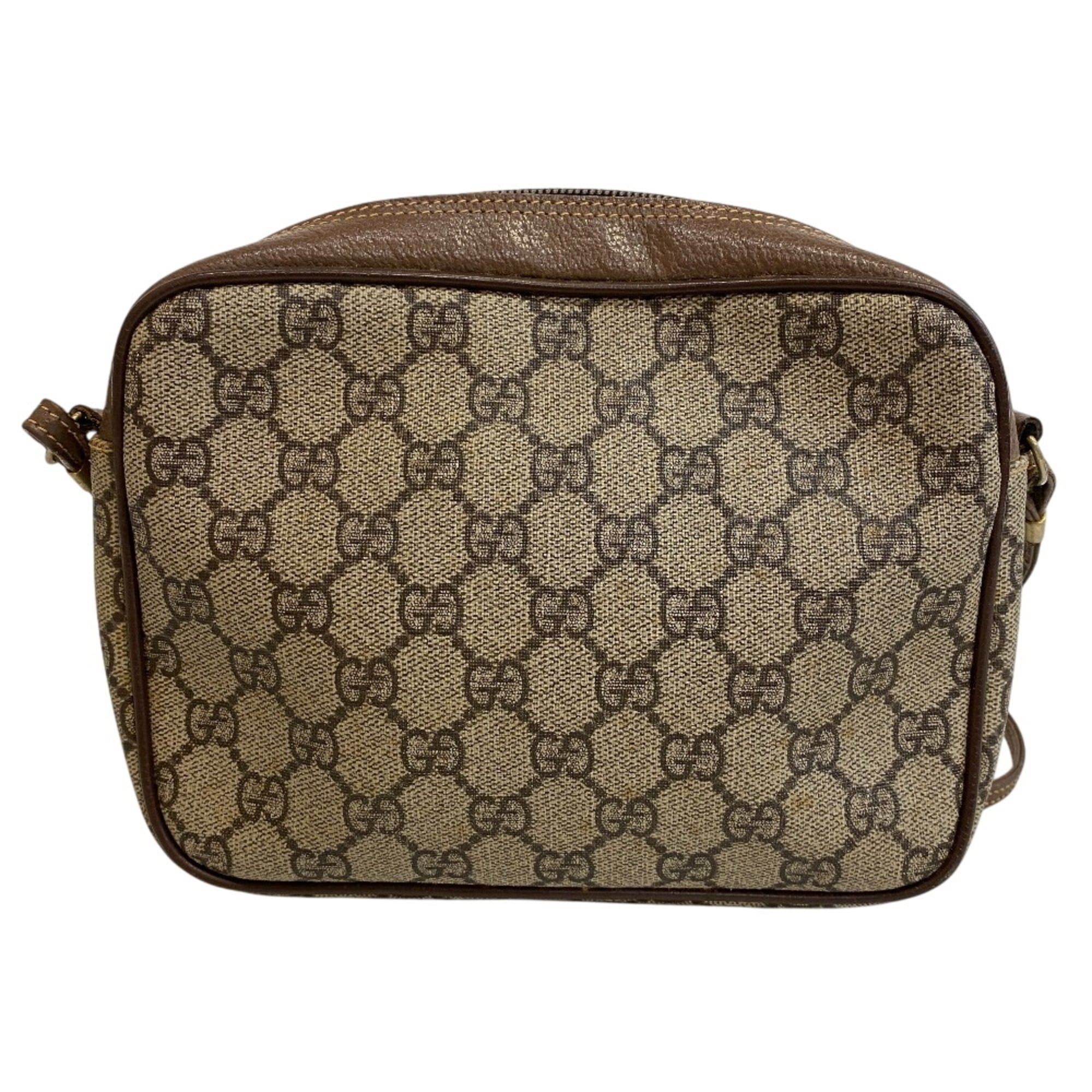 Gucci GUCCI 6423 Old Gucci Pochette GG Pattern Shoulder Bag Brown Size ONE SIZE - 2 Thumbnail