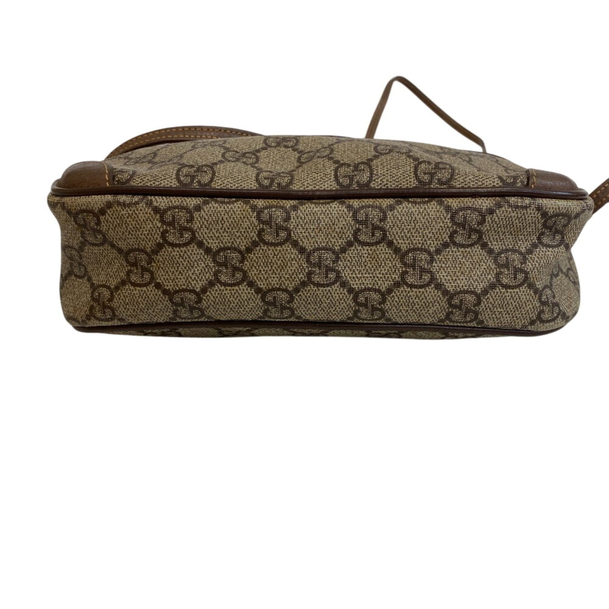 Gucci GUCCI 6423 Old Gucci Pochette GG Pattern Shoulder Bag Brown Size ONE SIZE - 7 Thumbnail