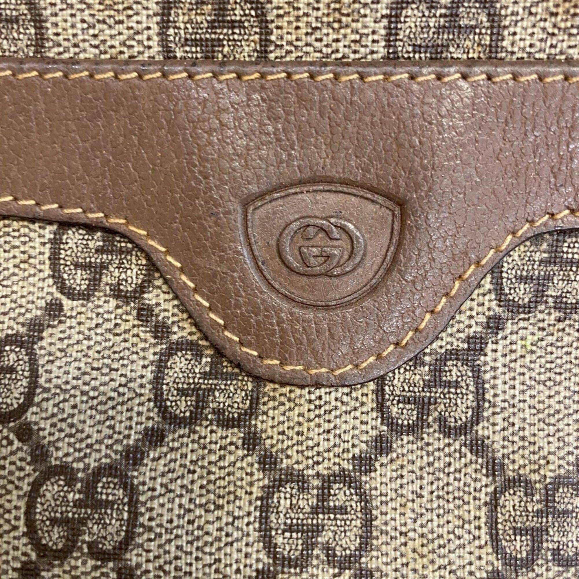 Gucci GUCCI 6423 Old Gucci Pochette GG Pattern Shoulder Bag Brown Size ONE SIZE - 12 Thumbnail