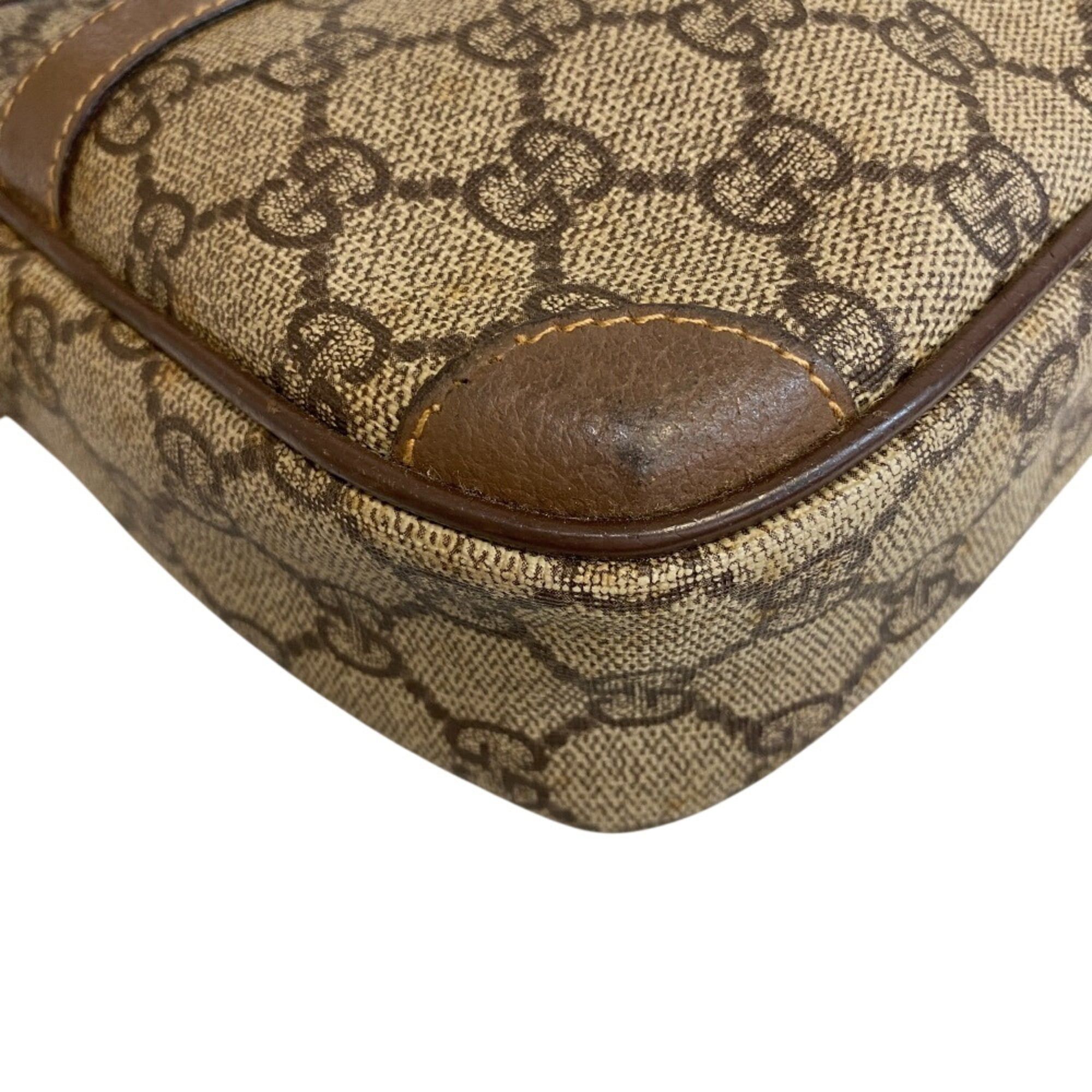 Gucci GUCCI 6423 Old Gucci Pochette GG Pattern Shoulder Bag Brown Size ONE SIZE - 3 Thumbnail