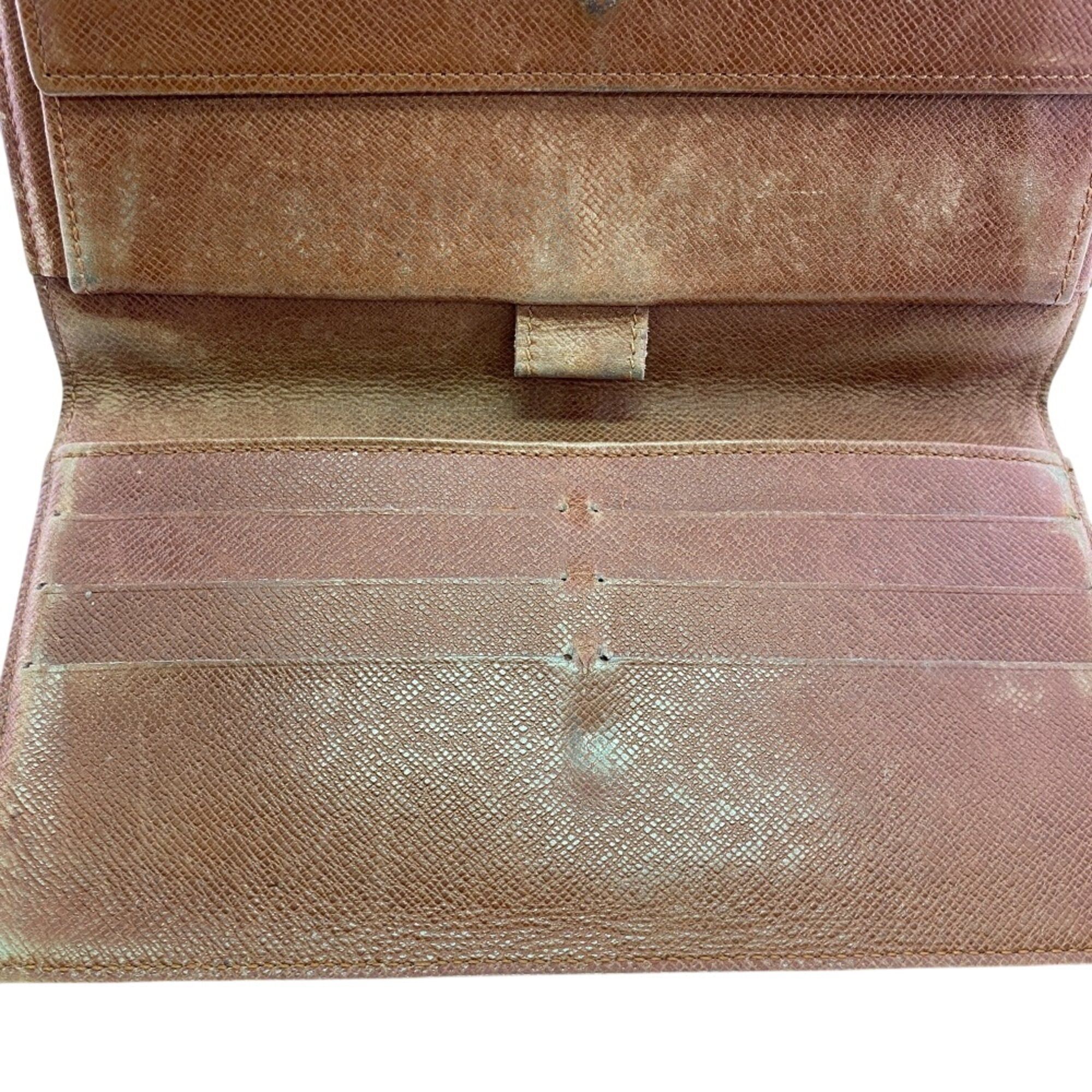 Louis Vuitton Louis Vuitton M61215 Portefeuille Tresor International Monogram Tri-fold Wallet Brown Size ONE SIZE - 6 Thumbnail