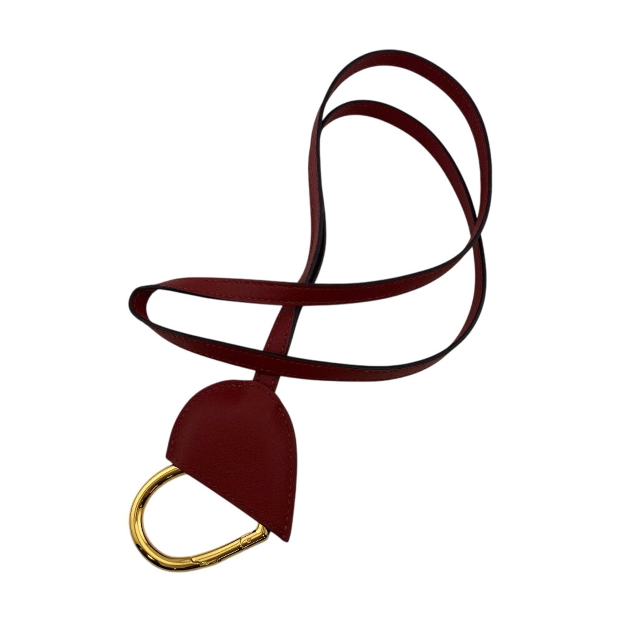 Hermes HERMES Au Coeur du Fauve Necklace Chain Jewelry Red Size ONE SIZE - 2 Thumbnail