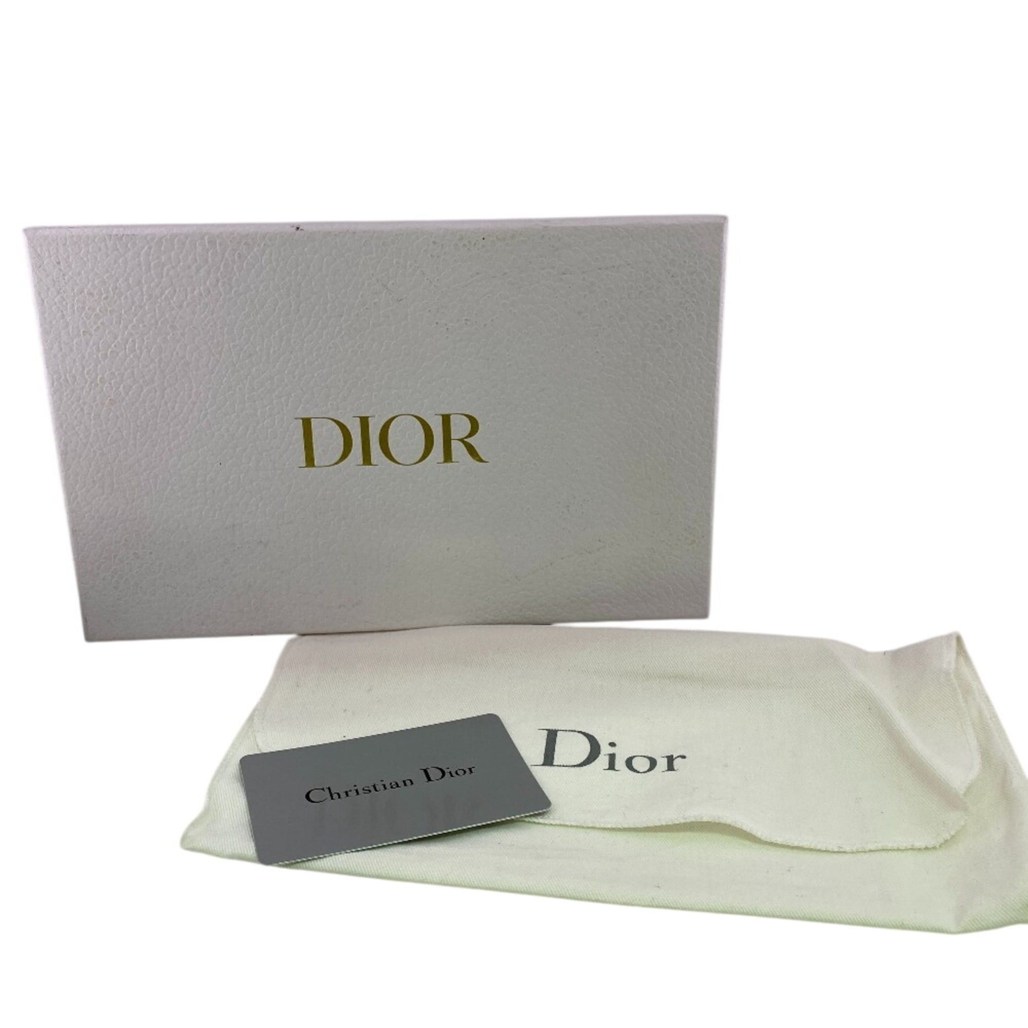 Dior Christian Dior Montaigne Round Zip Wallet Long Wallet, Gray Size ONE SIZE - 18 Thumbnail