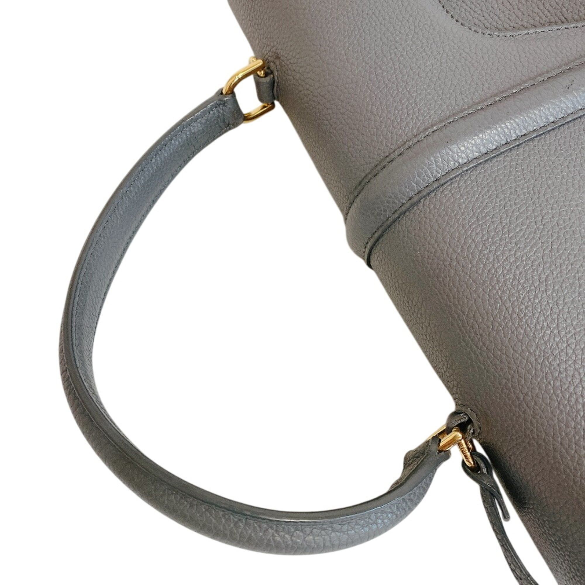Celine Celine 16 Seize Medium 2-Way Shoulder Handbag, Gray Size ONE SIZE - 3 Thumbnail
