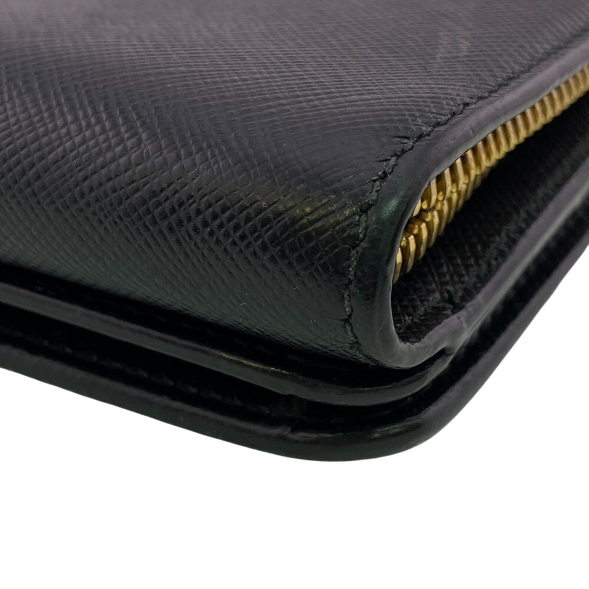 Prada PRADA 1ZH048 Chain Wallet Long Black Size ONE SIZE - 4 Thumbnail