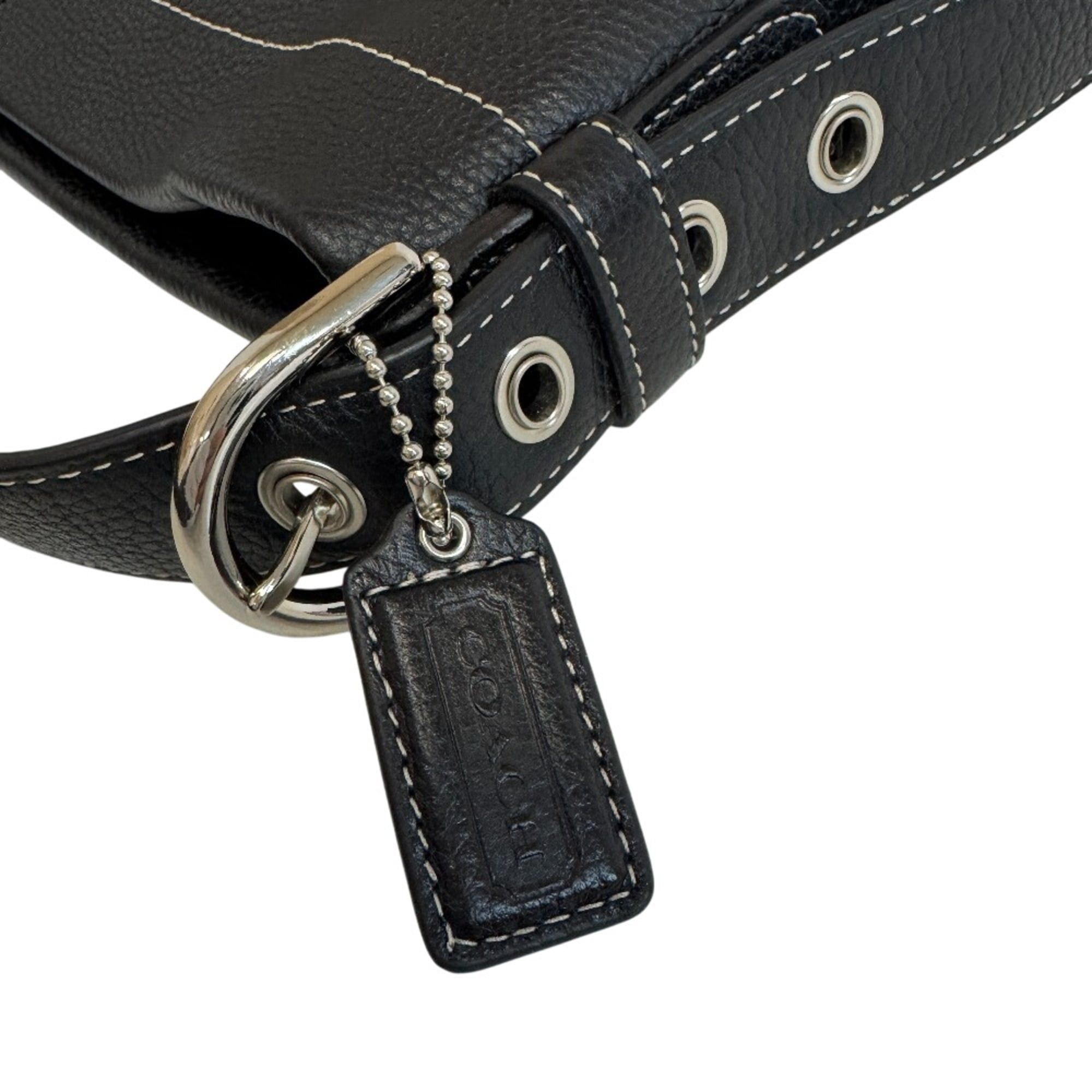 Coach COACH F15064 Shoulder Bag, Black Size ONE SIZE - 6 Thumbnail