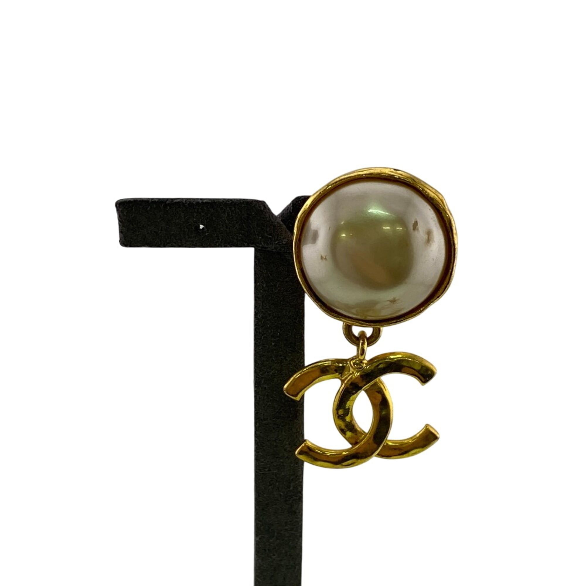 Chanel CHANEL 93P Coco Mark Earrings, Gold Jewelry Size ONE SIZE - 8 Thumbnail