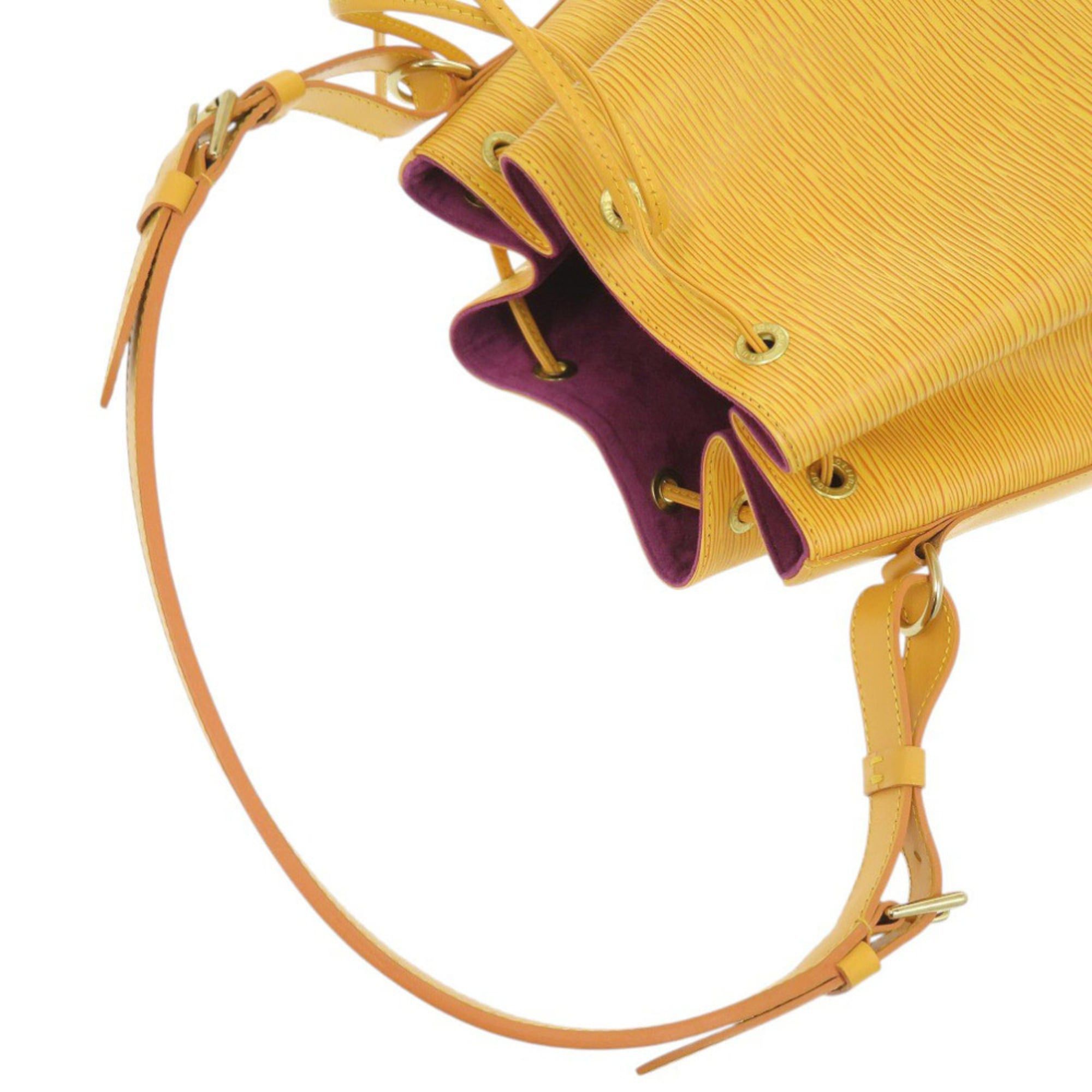 Louis Vuitton Excellent condition Louis Vuitton Petit Noé Epi M44109 Tassili Yellow Shoulder Bag LV 1181 LOUIS VUITTON Size ONE SIZE - 6 Thumbnail