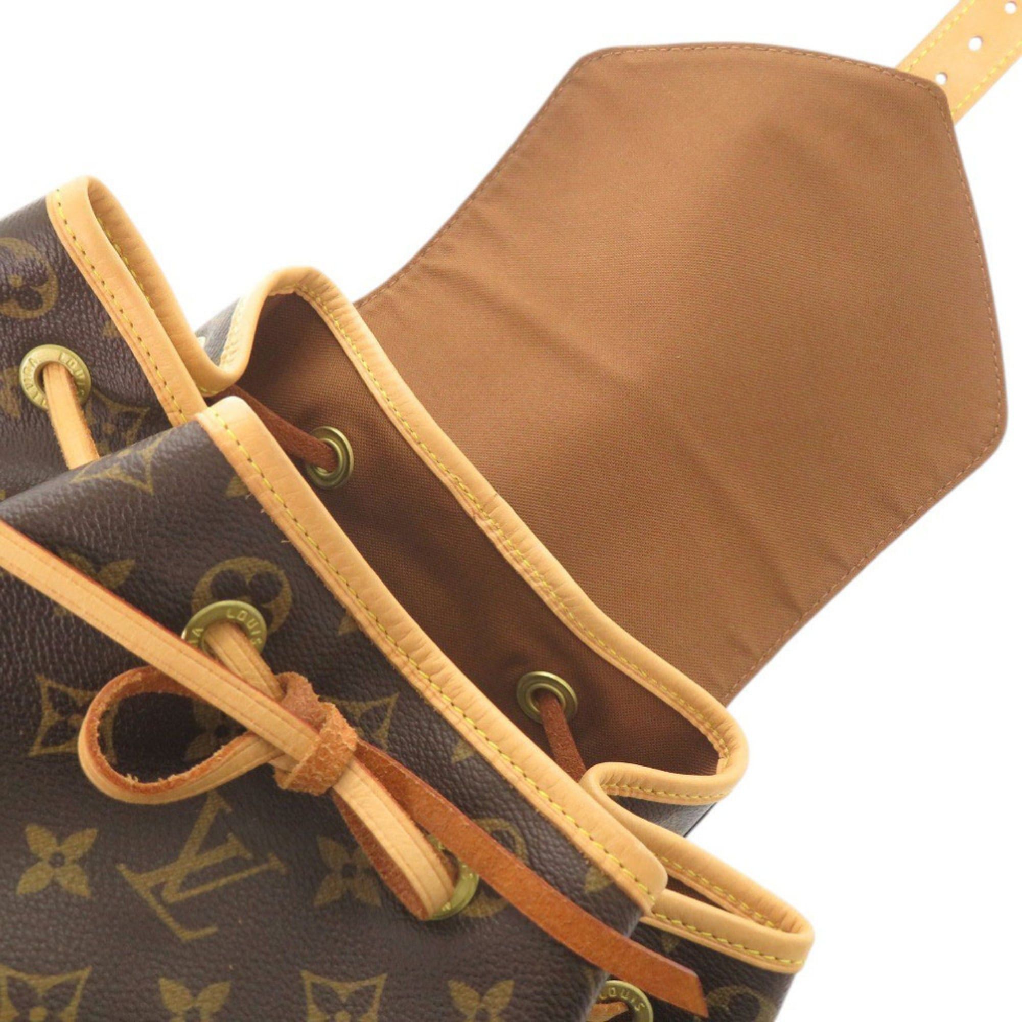 Louis Vuitton Excellent condition Louis Vuitton Montsouris GM Monogram M51135 Backpack Daypack LV 0103 LOUIS VUITTON Size ONE SIZE - 8 Thumbnail