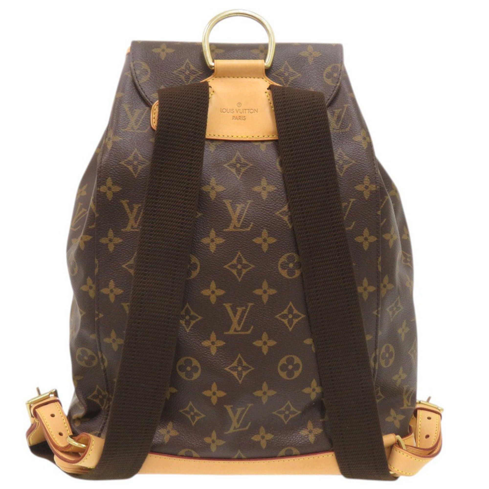 Louis Vuitton Excellent condition Louis Vuitton Montsouris GM Monogram M51135 Backpack Daypack LV 0103 LOUIS VUITTON Size ONE SIZE - 2 Thumbnail