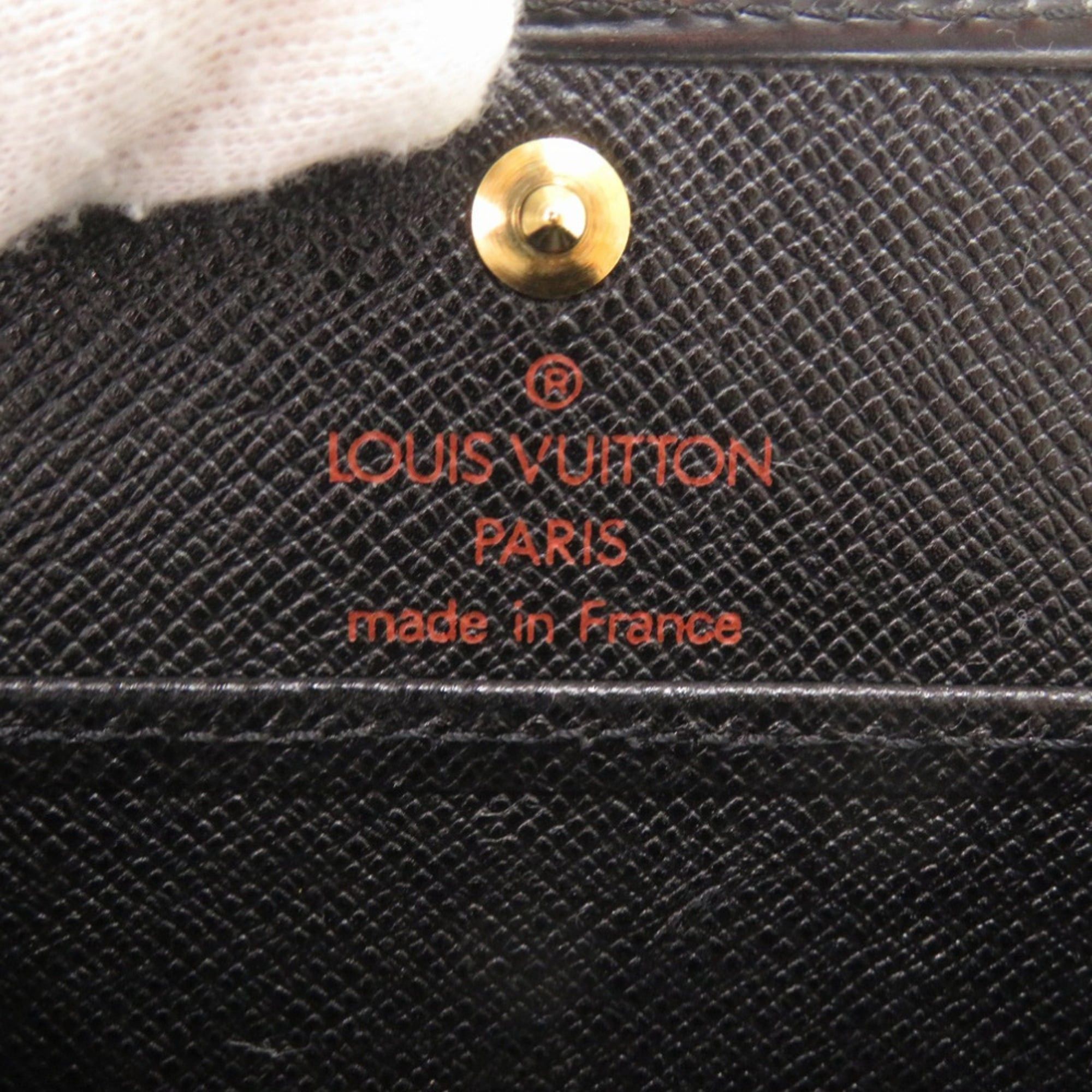 Louis Vuitton Louis Vuitton Portemonnaie Boite Epi M63692 Black Wallet Coin Case LV 1048 LOUIS VUITTON Men's Size ONE SIZE - 6 Thumbnail