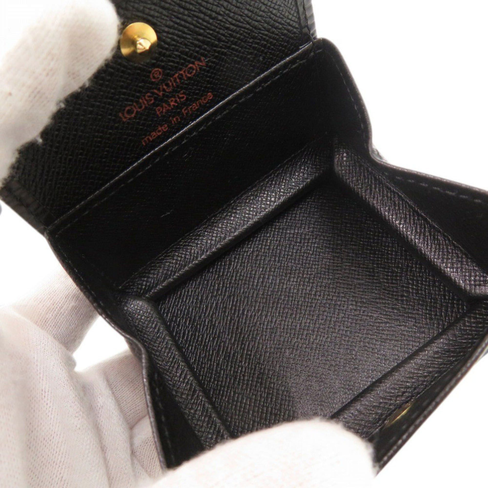 Louis Vuitton Louis Vuitton Portemonnaie Boite Epi M63692 Black Wallet Coin Case LV 1048 LOUIS VUITTON Men's Size ONE SIZE - 5 Thumbnail