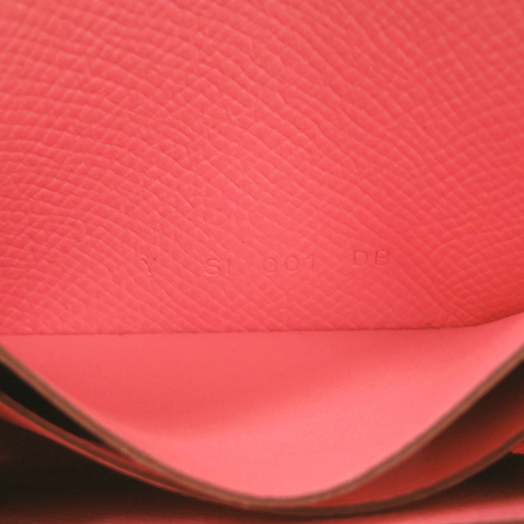 Hermes Excellent condition Hermes Azap Mini wallet, Veau Epsom leather, Rose Confetti finish, silver hardware, Y stamp (2020 production), coin case, wallet 1078HERMES Size ONE SIZE - 6 Thumbnail