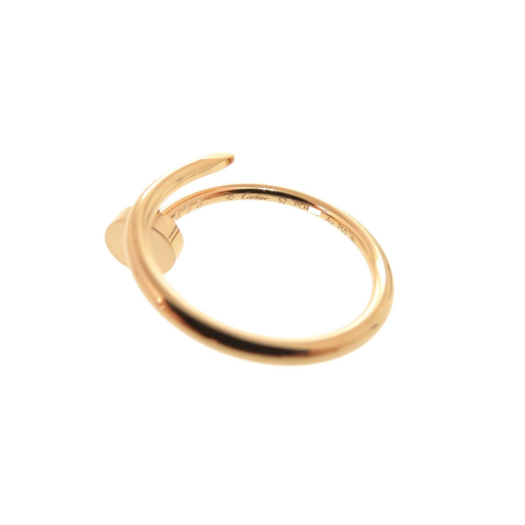 Cartier Like New Cartier Juste un Clou Small #52 18KPG 750PG Pink Gold Ring Jewelry 0128CARTIER Size ONE SIZE - 6 Thumbnail