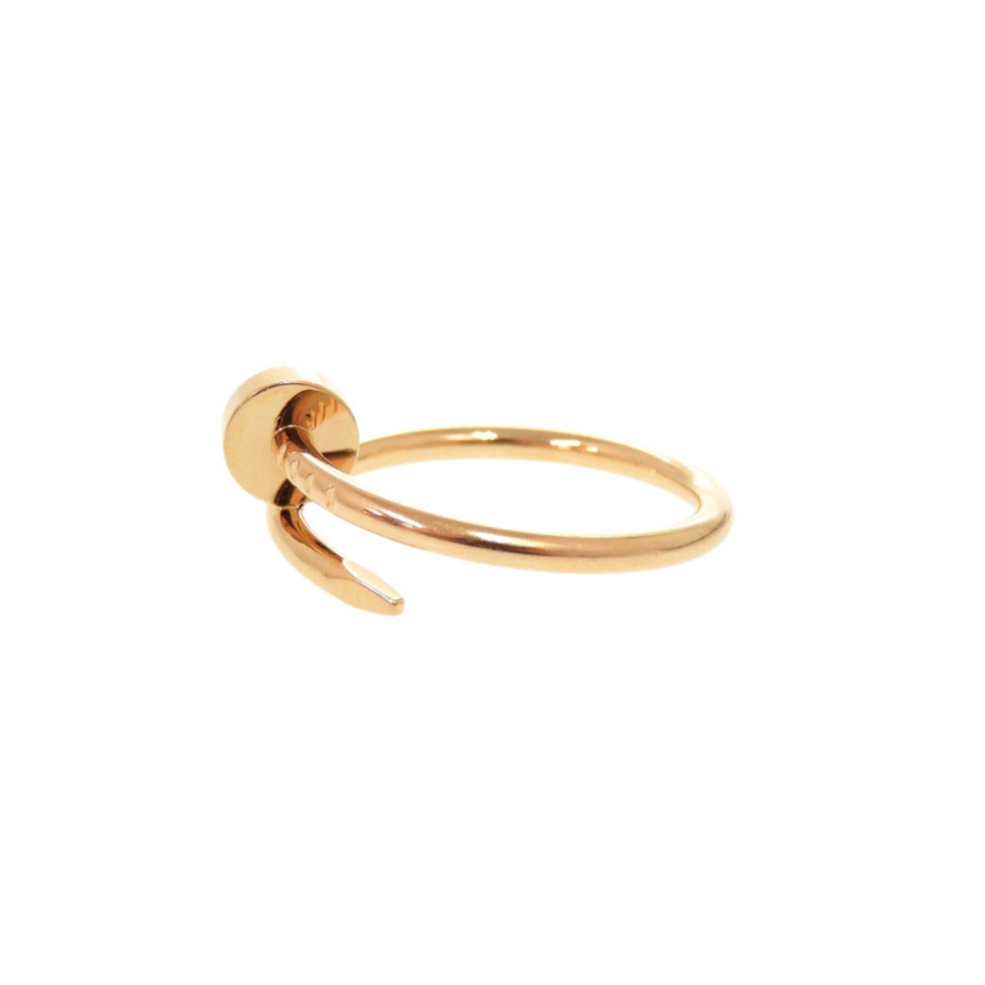 Cartier Like New Cartier Juste un Clou Small #52 18KPG 750PG Pink Gold Ring Jewelry 0128CARTIER Size ONE SIZE - 3 Thumbnail