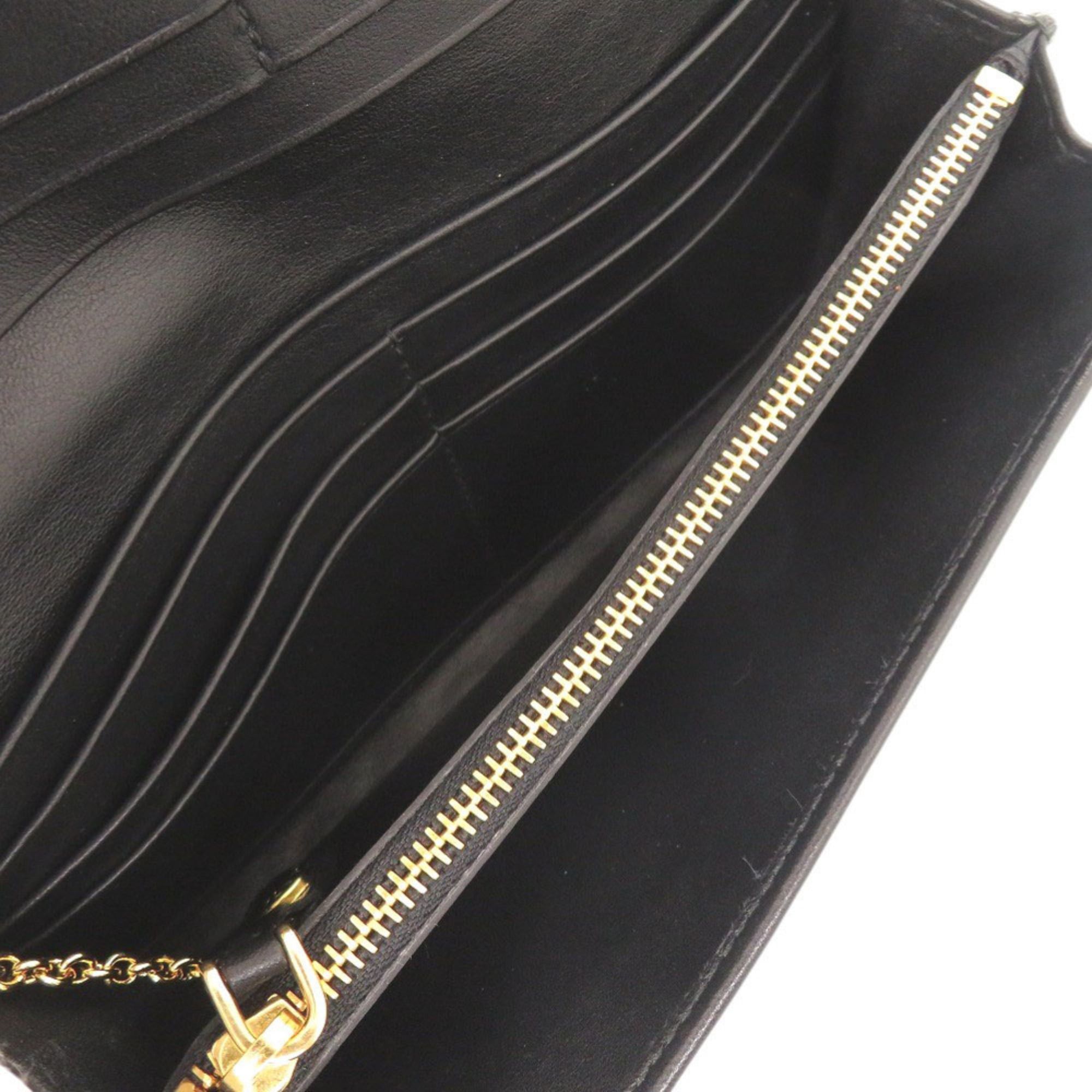 Prada Like New Prada Quilted Nylon Leather Black Long Wallet 1799PRADA Size ONE SIZE - 5 Thumbnail